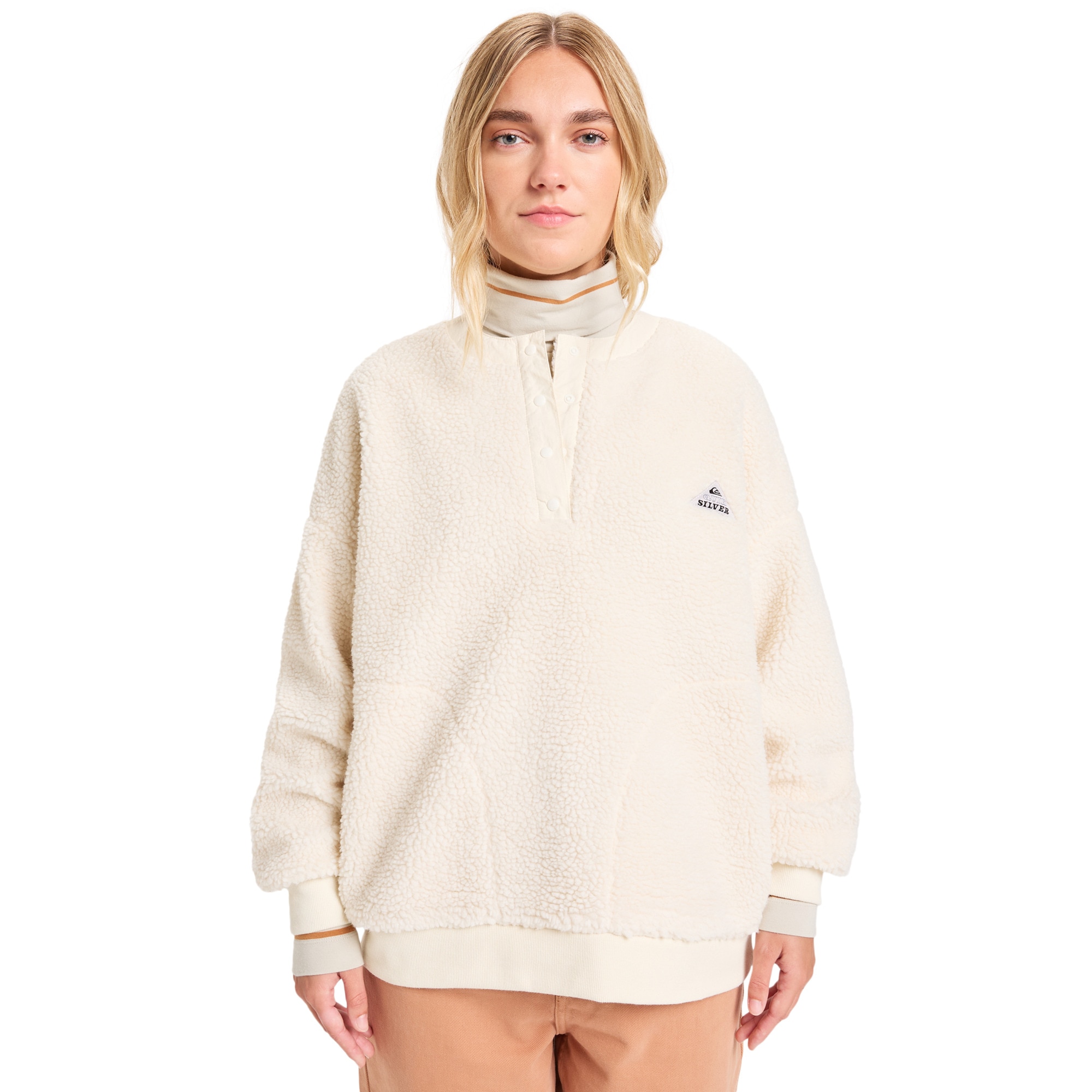 Imagen 1 de Forro polar de mujer Barranco Quiksilver - Natural Natural