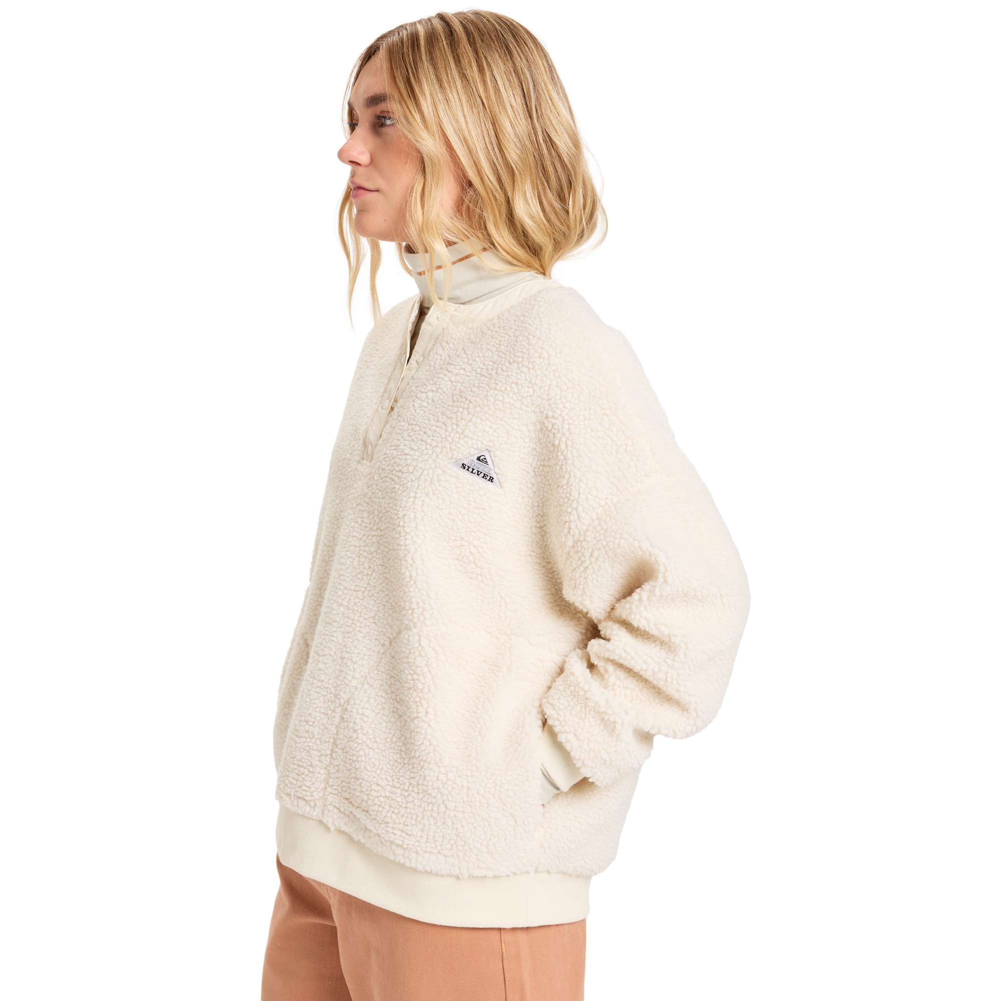 Imagen 3 de Forro polar de mujer Barranco Quiksilver - Natural Natural