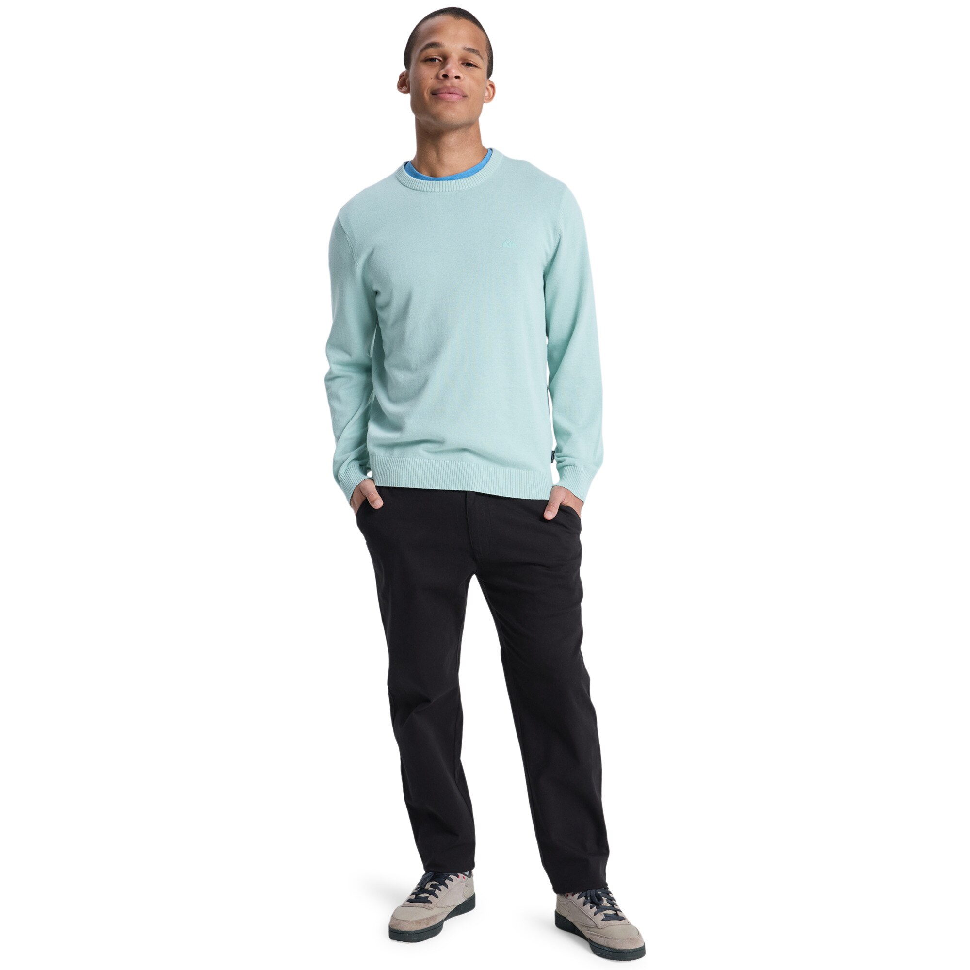 Pantalón de hombre Union Straight Tappered Quiksilver - Negro Negro-5