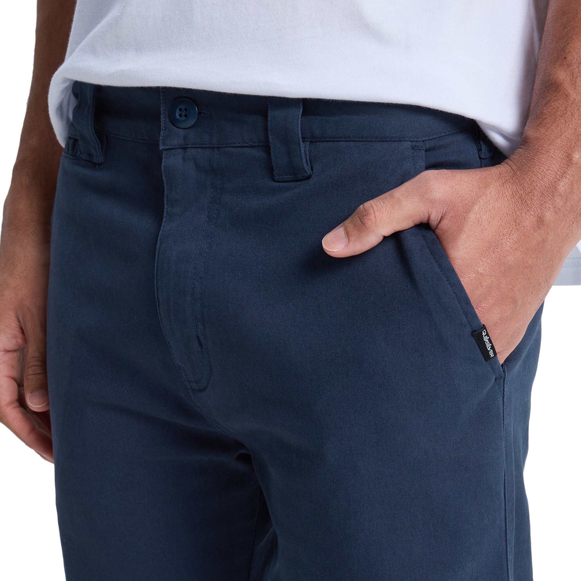 Pantalón de hombre Union Straight Tappered Quiksilver - Azul marino Azul marino-4