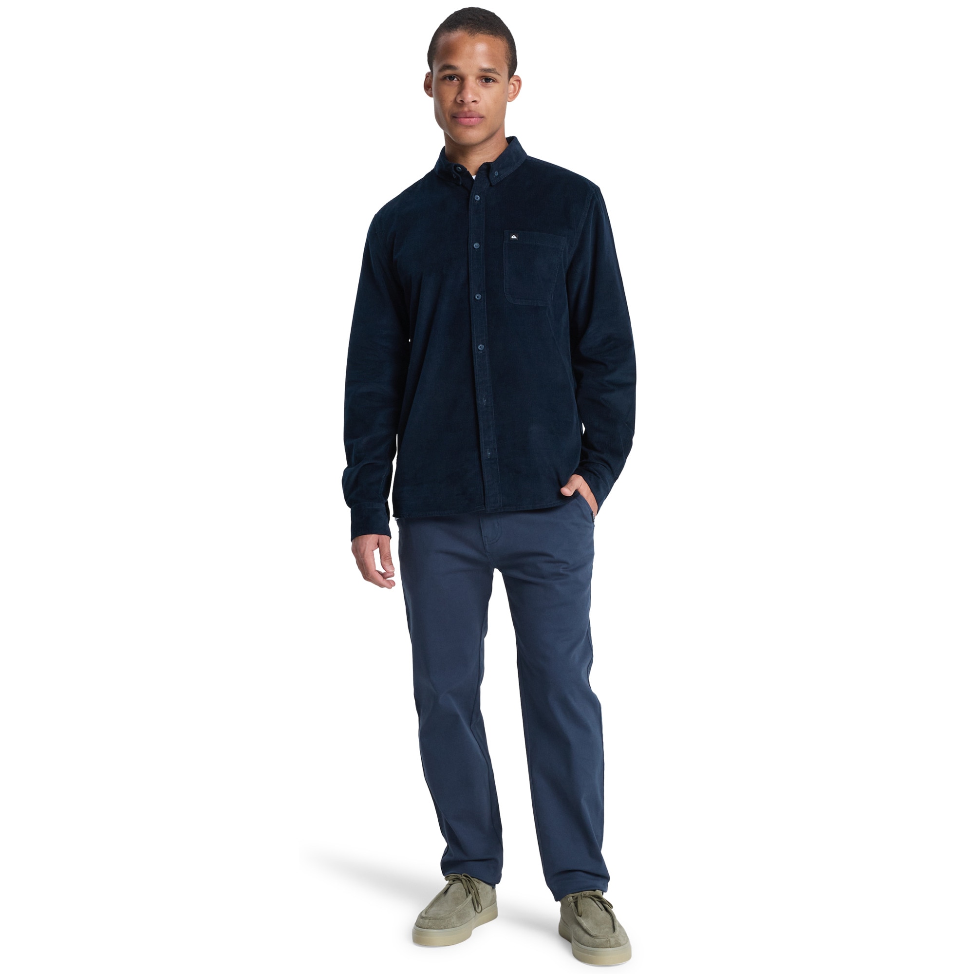 Pantalón de hombre Union Straight Tappered Quiksilver - Azul marino Azul marino-5