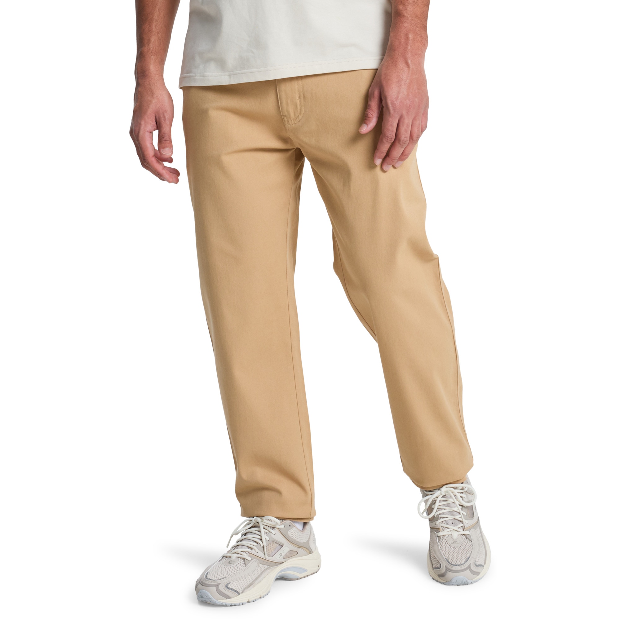 Pantalón de hombre Union Straight Tappered Quiksilver - Verde Oliva Verde Oliva-1