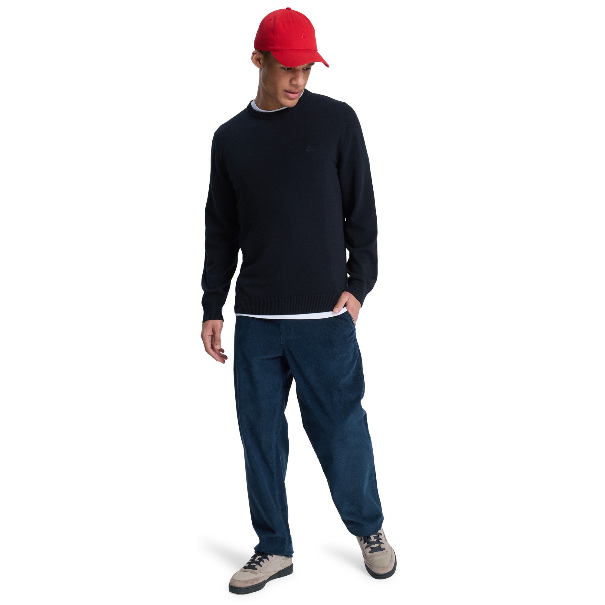 Pantalón de hombre Taxer Regular Cord Quiksilver - Azul marino Azul marino-5