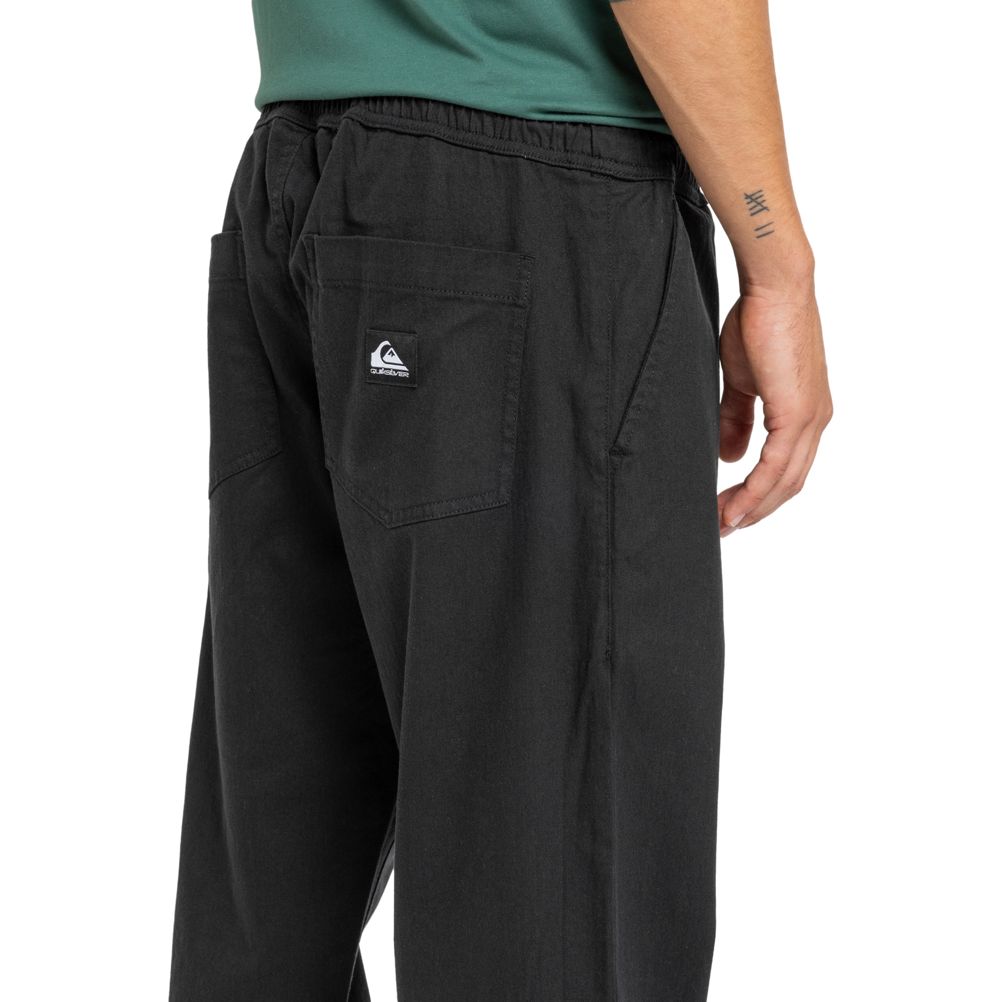 Pantalón de hombre Taxer Regular Twill Quiksilver - Negro Negro-6