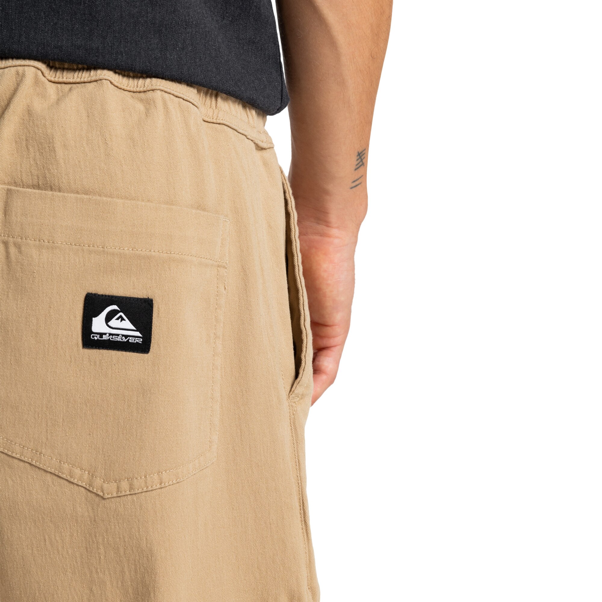 Pantalón de hombre Taxer Regular Twill Quiksilver - Verde Oliva Verde Oliva-6