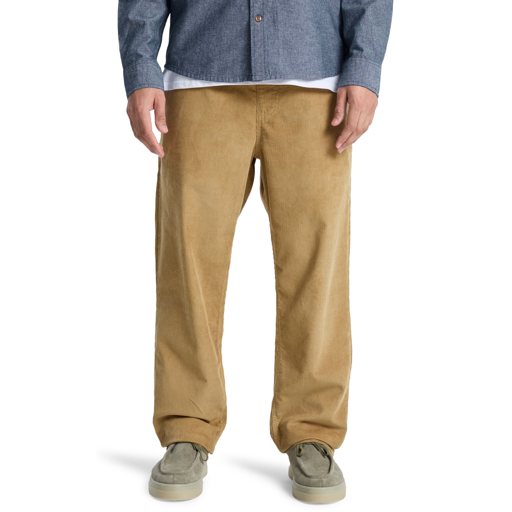 Pantalón de hombre Taxer Regular Cord Quiksilver - Marrón Marrón-1