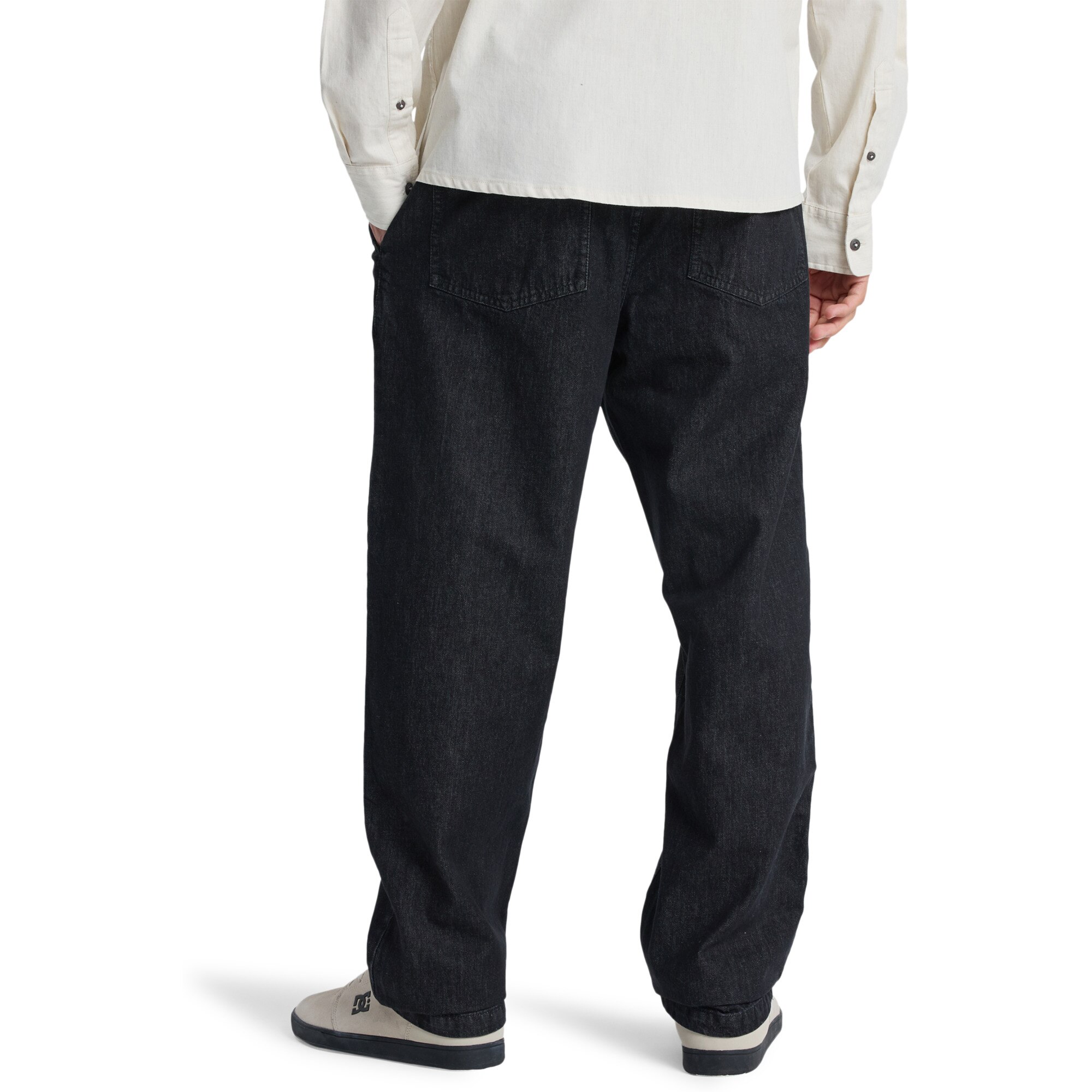 Vaquero de hombre Taxer Regular Denim Quiksilver - Negro Negro-2