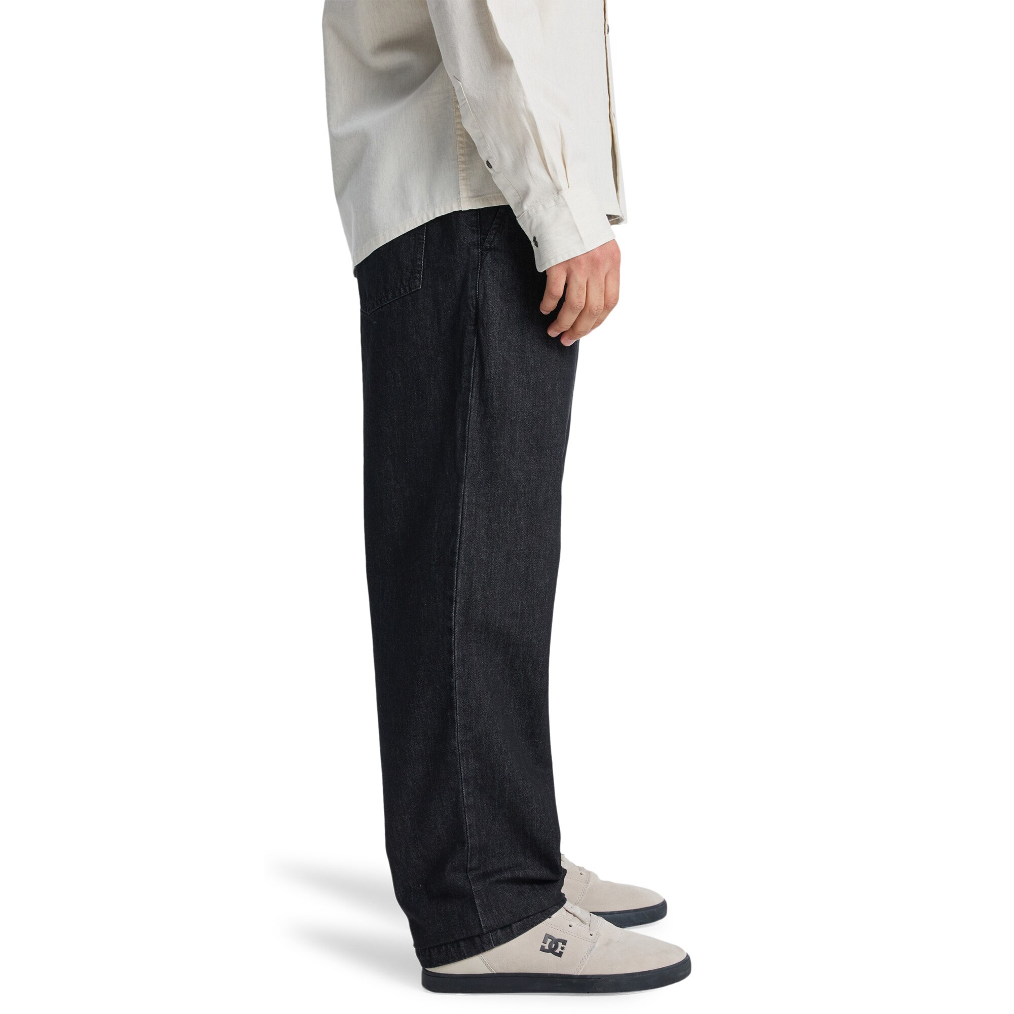 Vaquero de hombre Taxer Regular Denim Quiksilver - Negro Negro-3