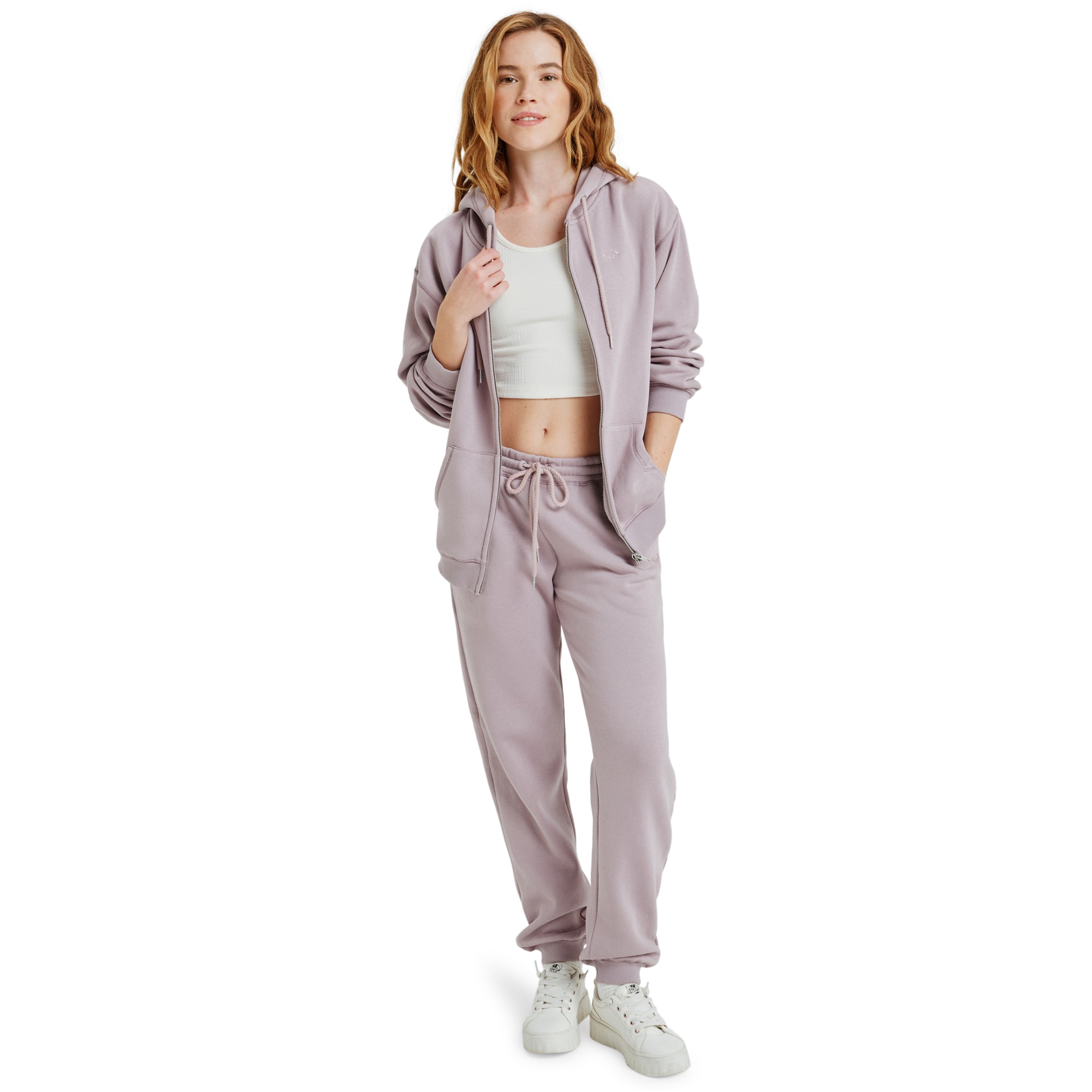 Imagen 4 de Pantalón de mujer Surf Stoked Brushed Roxy - Morado Morado