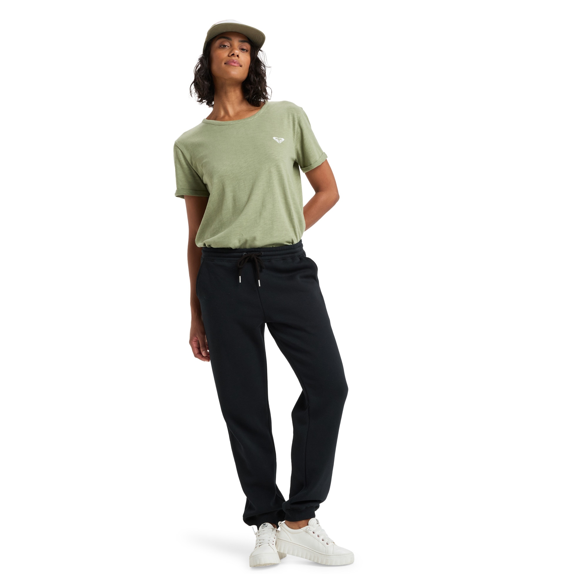 Imagen 4 de Pantalón de mujer Surf Stoked Brushed Roxy - Negro Negro