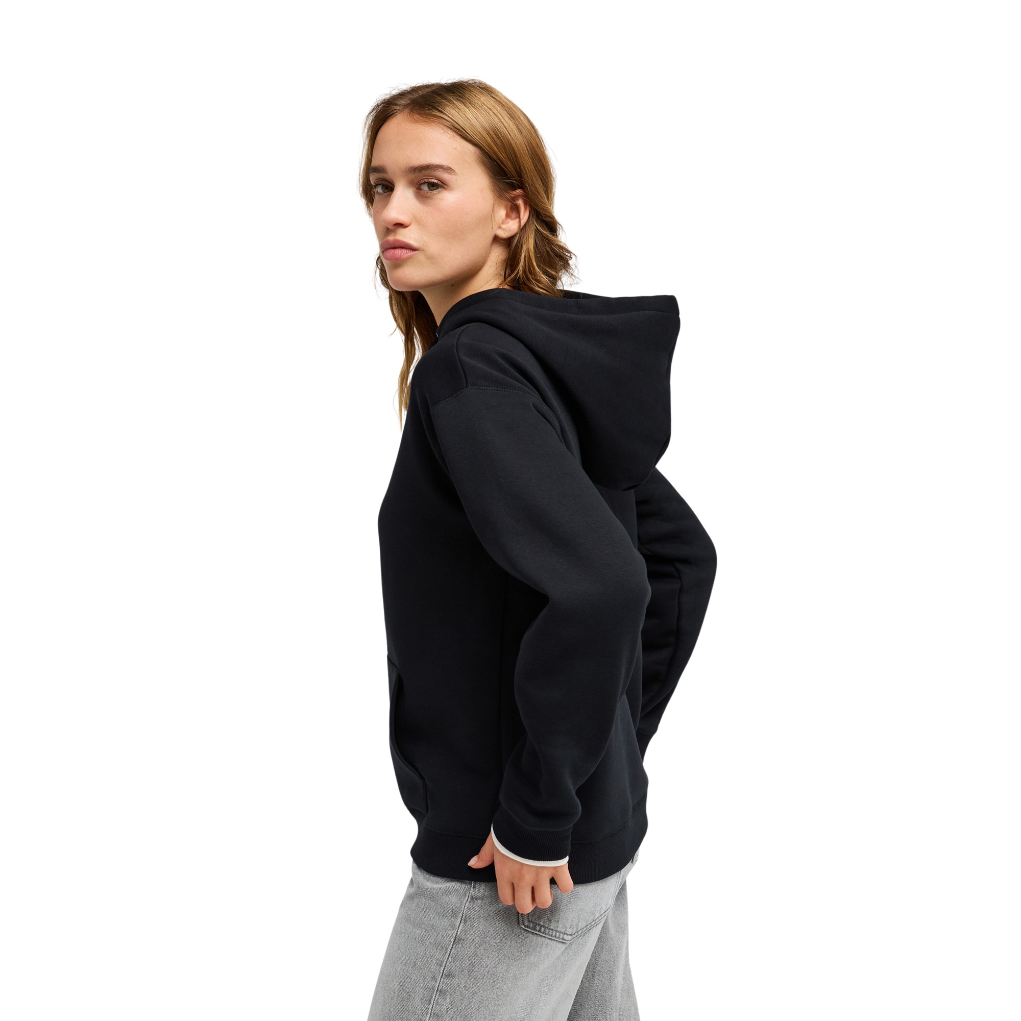 Sudadera de mujer Surf Stoked Brushed Art Roxy - Negro Negro-3