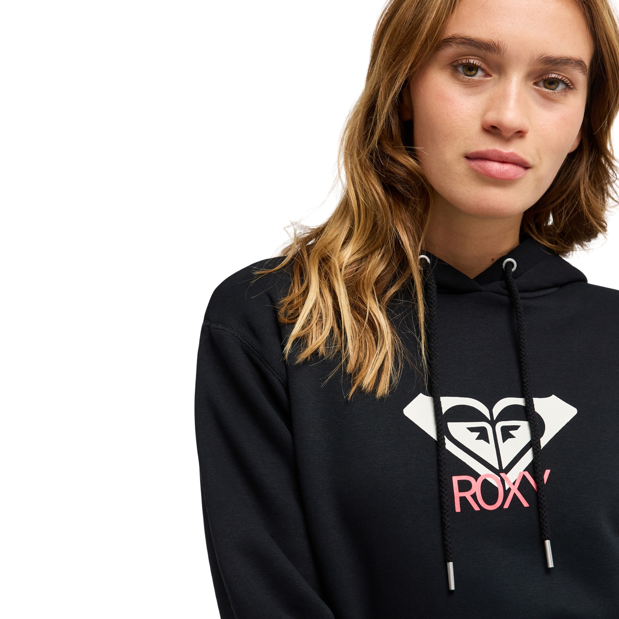 Sudadera de mujer Surf Stoked Brushed Art Roxy - Negro Negro-4