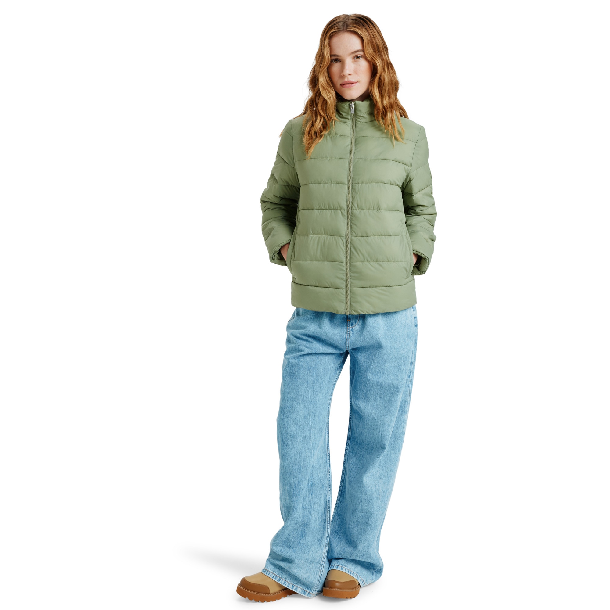 Chaqueta de mujer Wind Bliss Roxy - Verde Oliva Verde Oliva-4