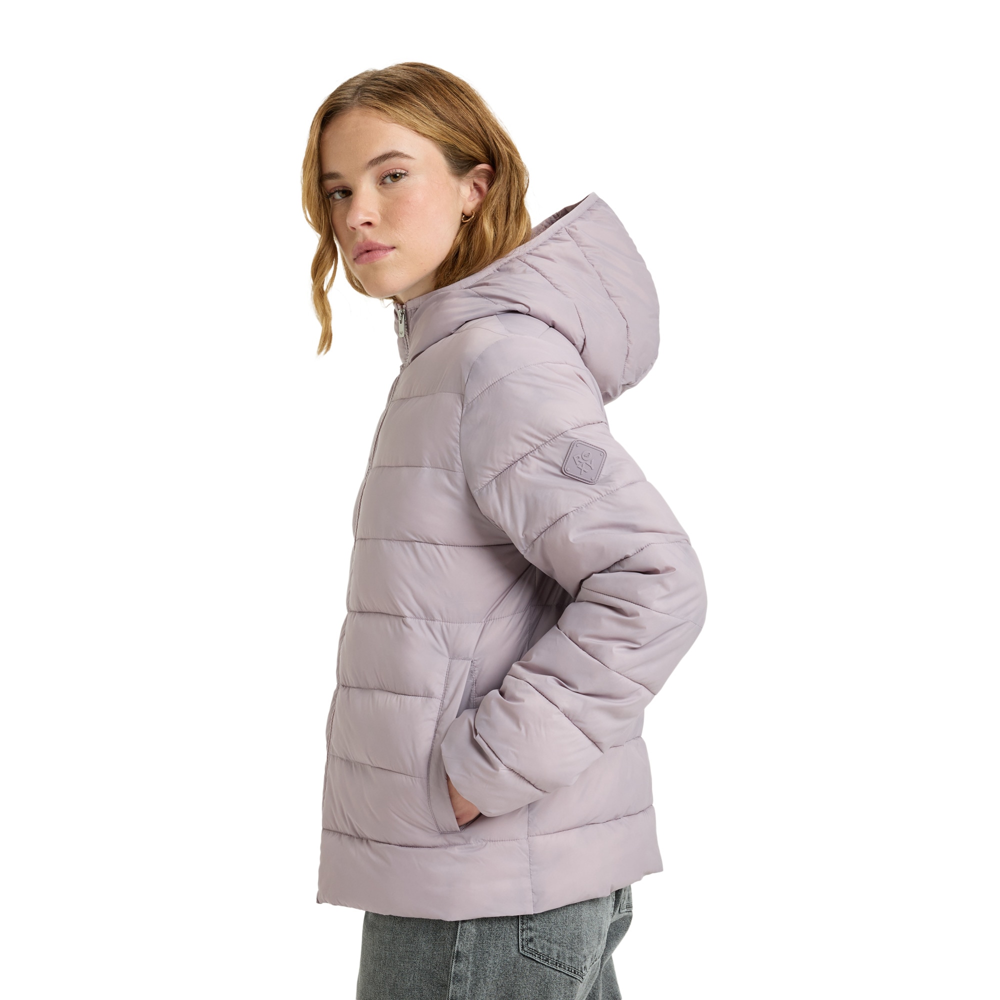 Imagen 3 de Chaqueta de mujer Wind Bliss Hooded Roxy - Morado Morado