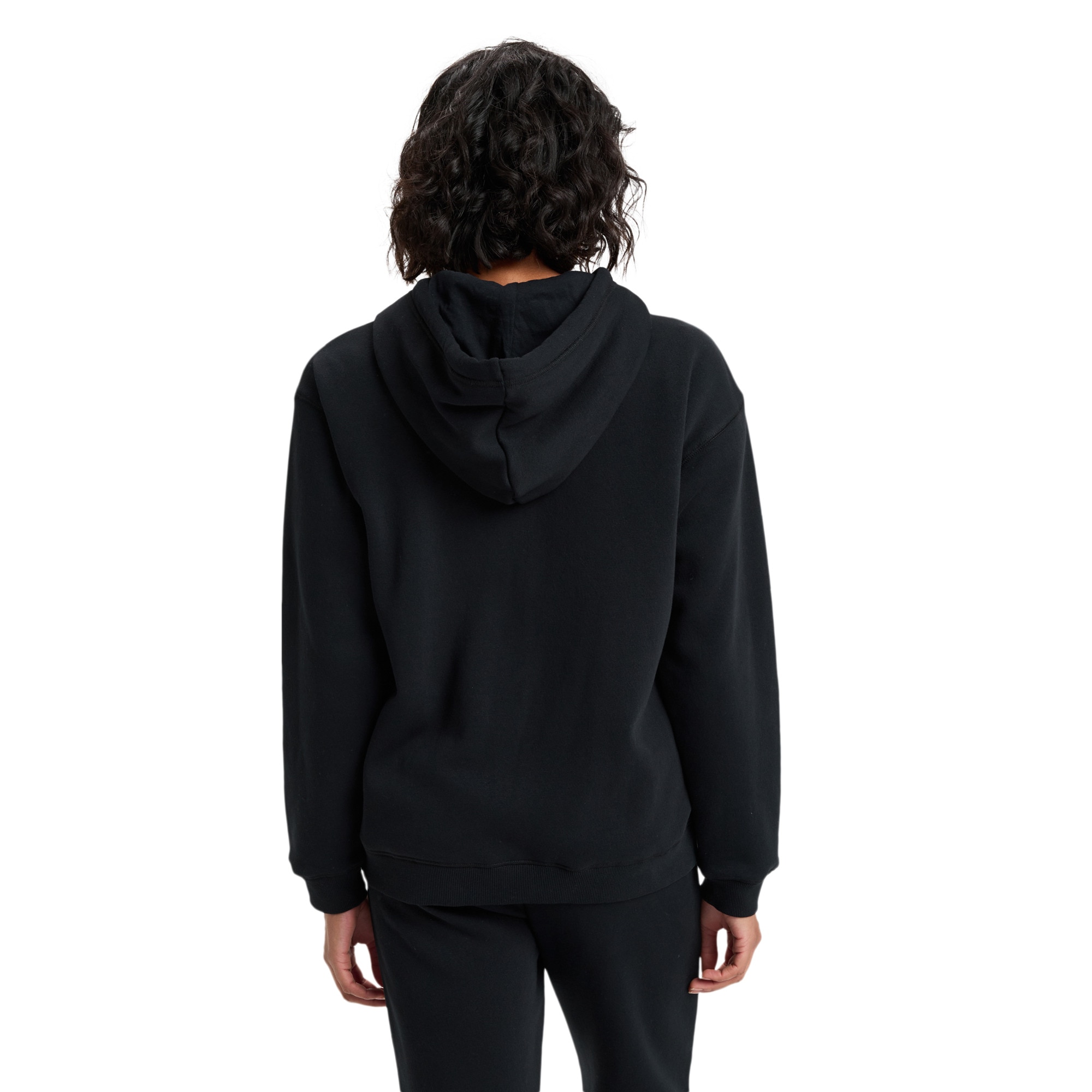 Imagen 2 de Sudadera de mujer Surf Stoked Zipped Brushed Roxy - Negro Negro
