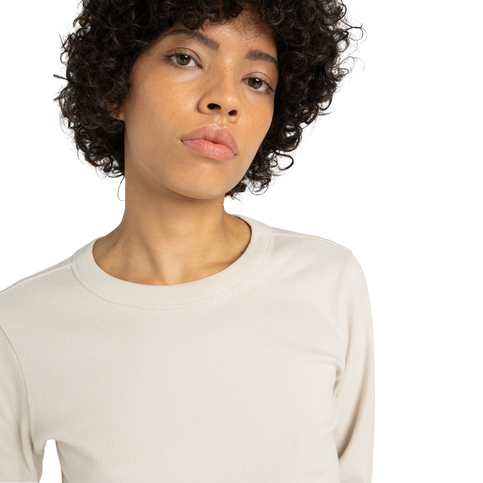 Imagen 4 de Camiseta de mujer Icon Crop W Element - Beige Beige