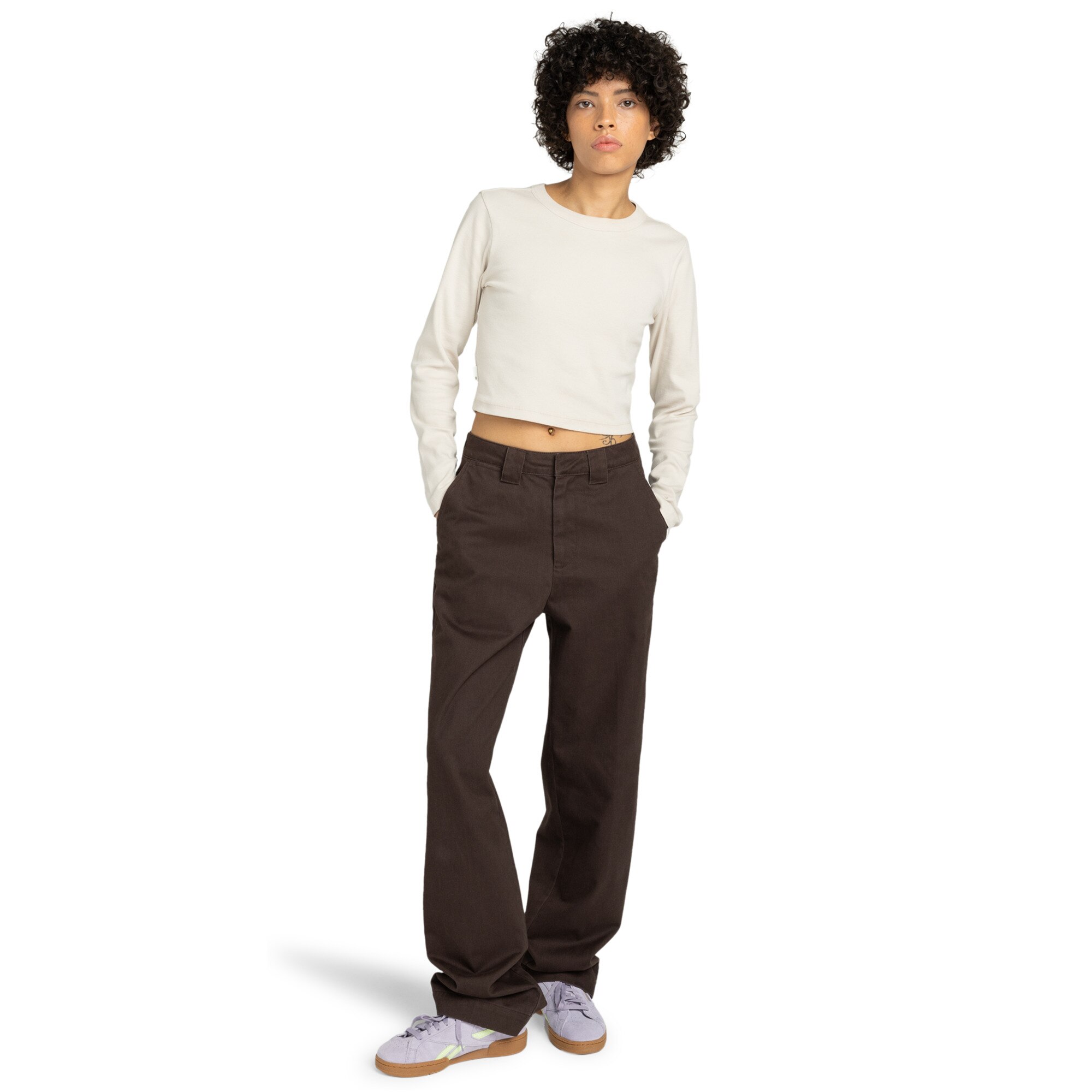 Imagen 5 de Camiseta de mujer Icon Crop W Element - Beige Beige