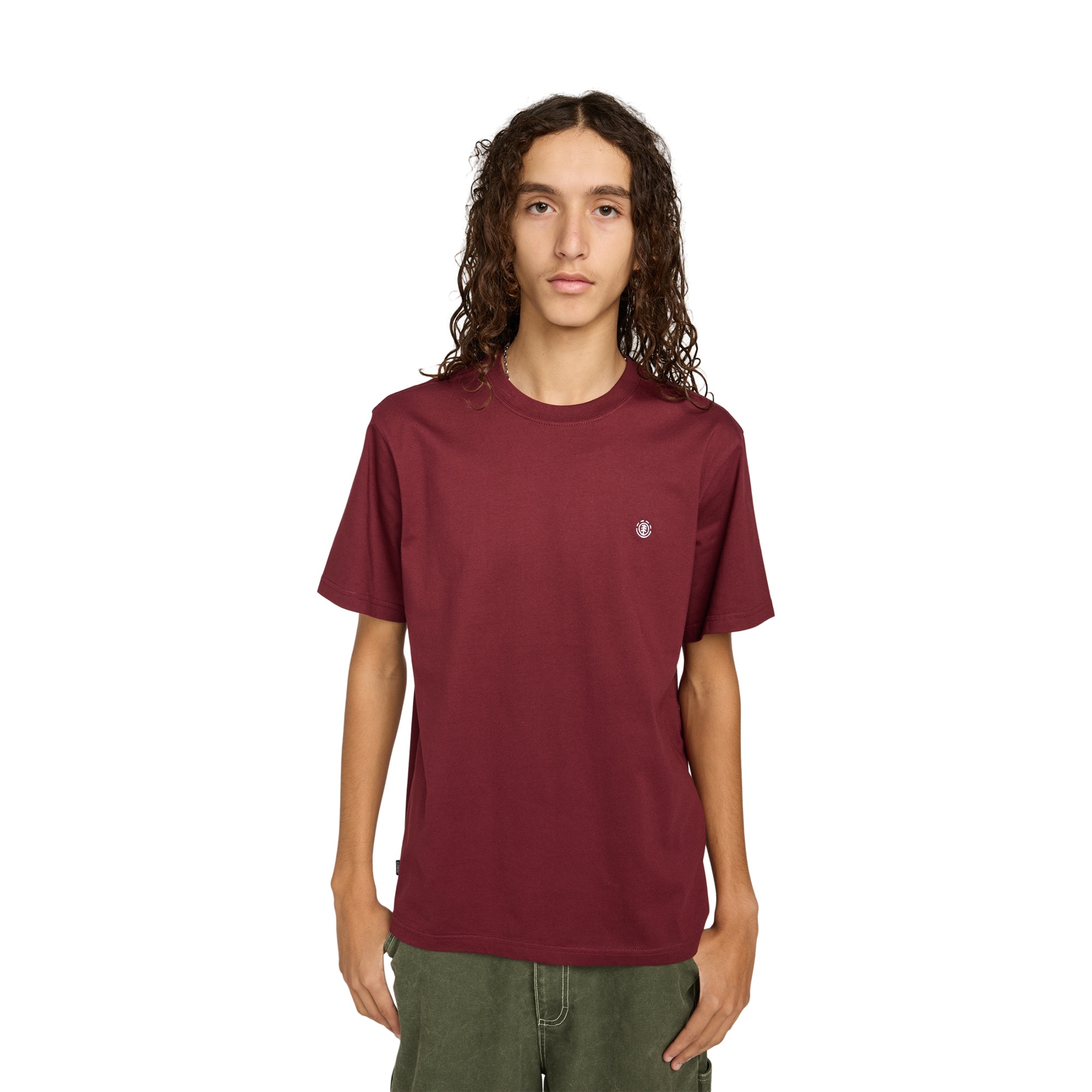 Camiseta de hombre Icon Embroidery Element - Rojo Rojo-1