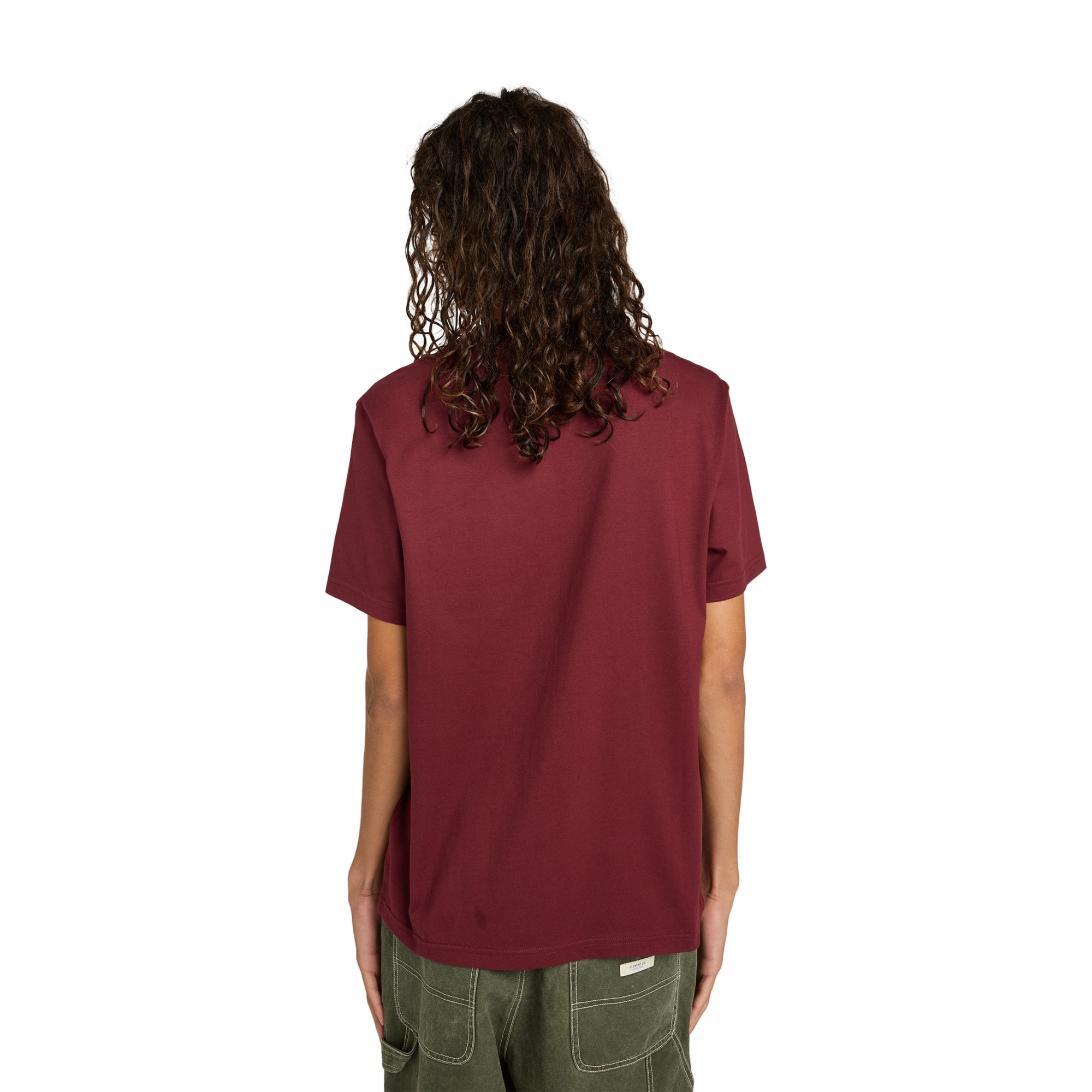 Camiseta de hombre Icon Embroidery Element - Rojo Rojo-2