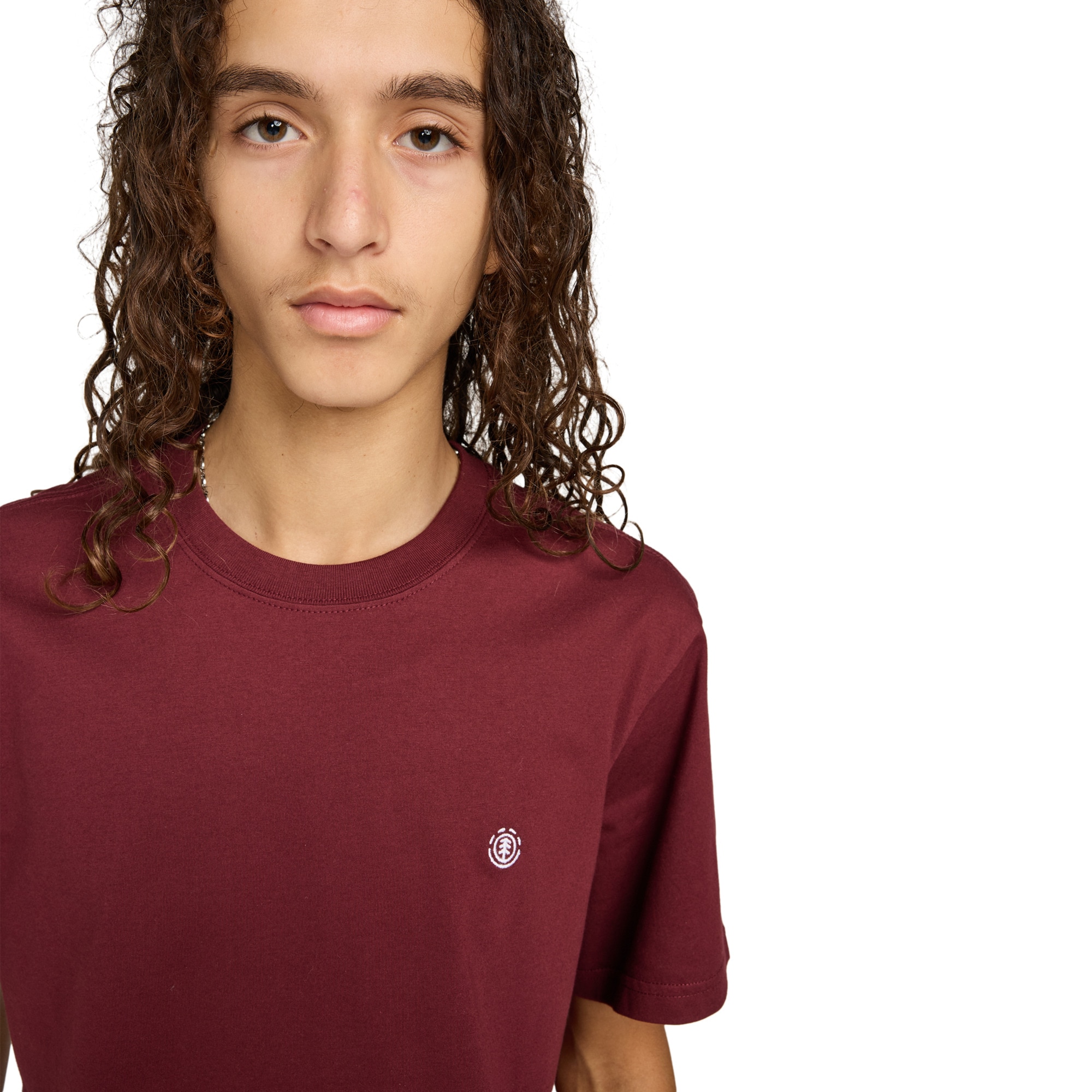 Camiseta de hombre Icon Embroidery Element - Rojo Rojo-4