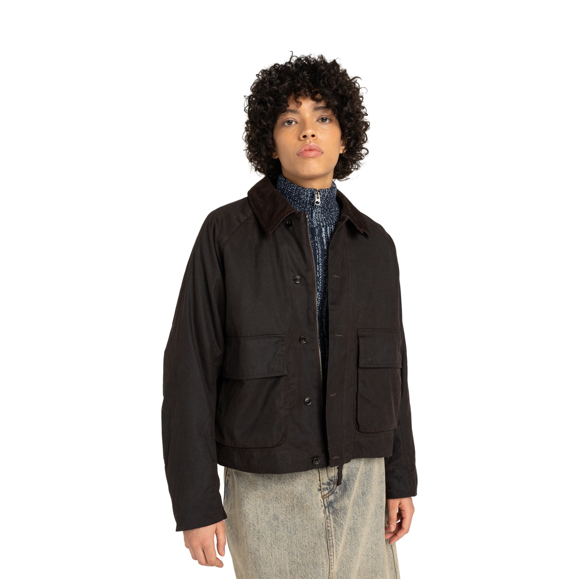Imagen 1 de Chubasqueros de mujer Orchard Waxed W Element Marrón