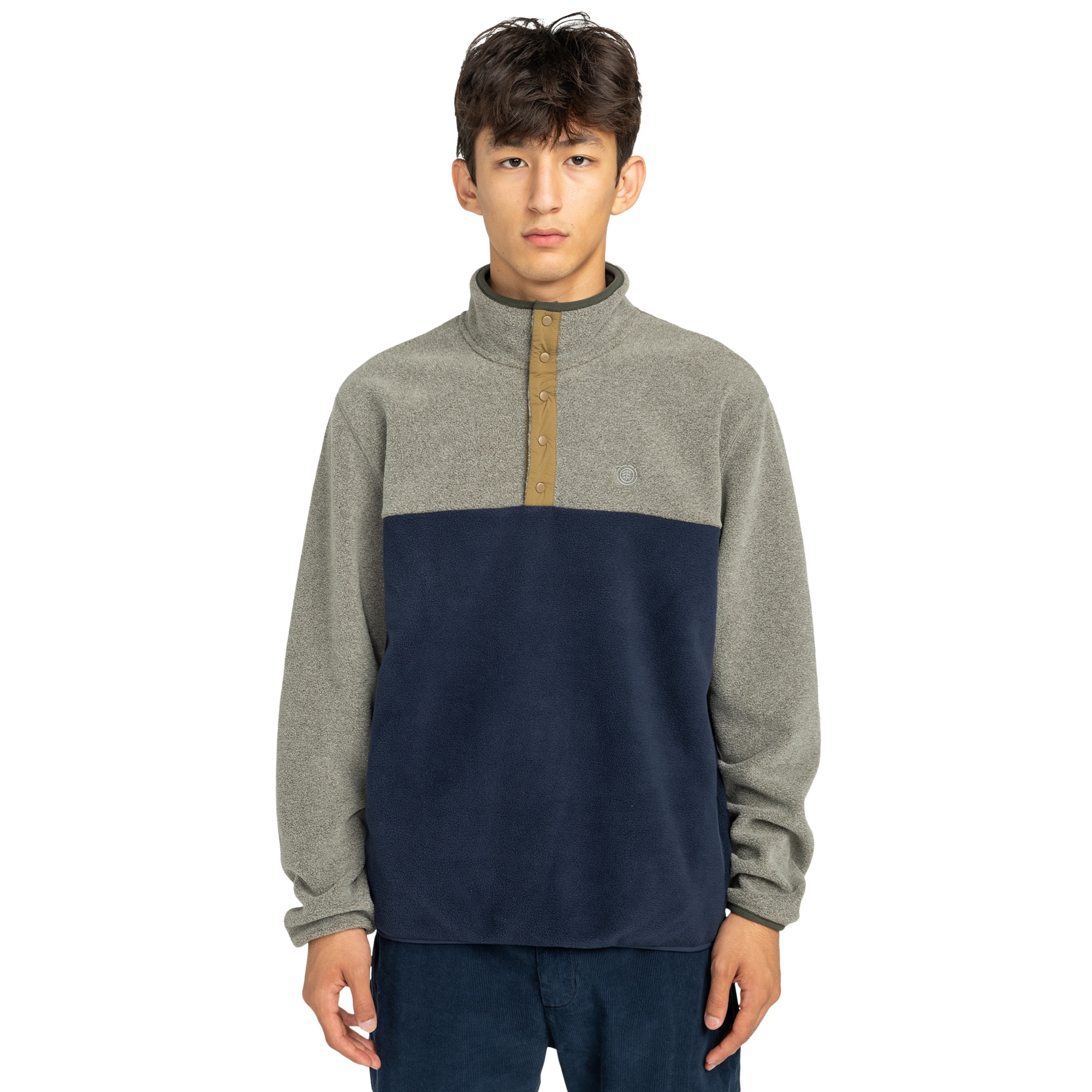 Forro polar de hombre Abenaki Polar Element - Gris / Azul Gris / Azul-1