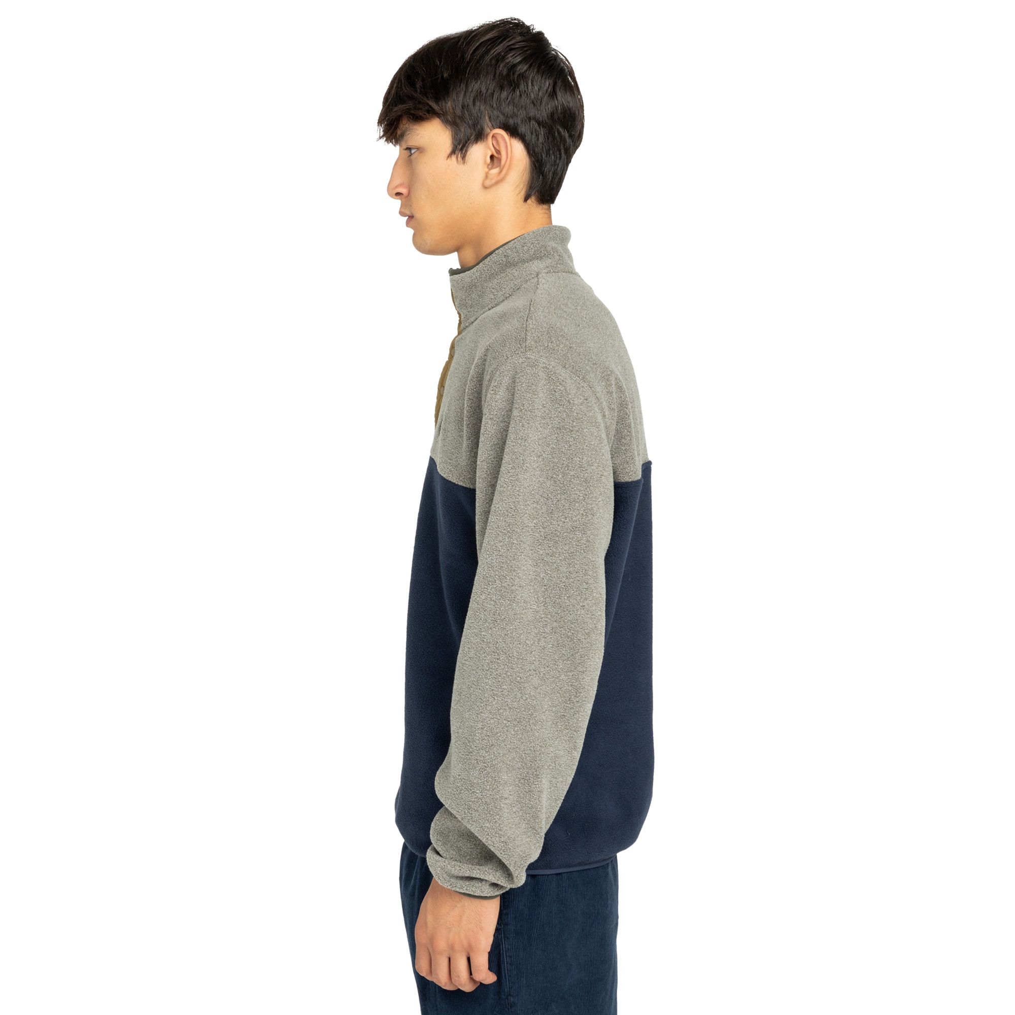 Forro polar de hombre Abenaki Polar Element - Gris / Azul Gris / Azul-3