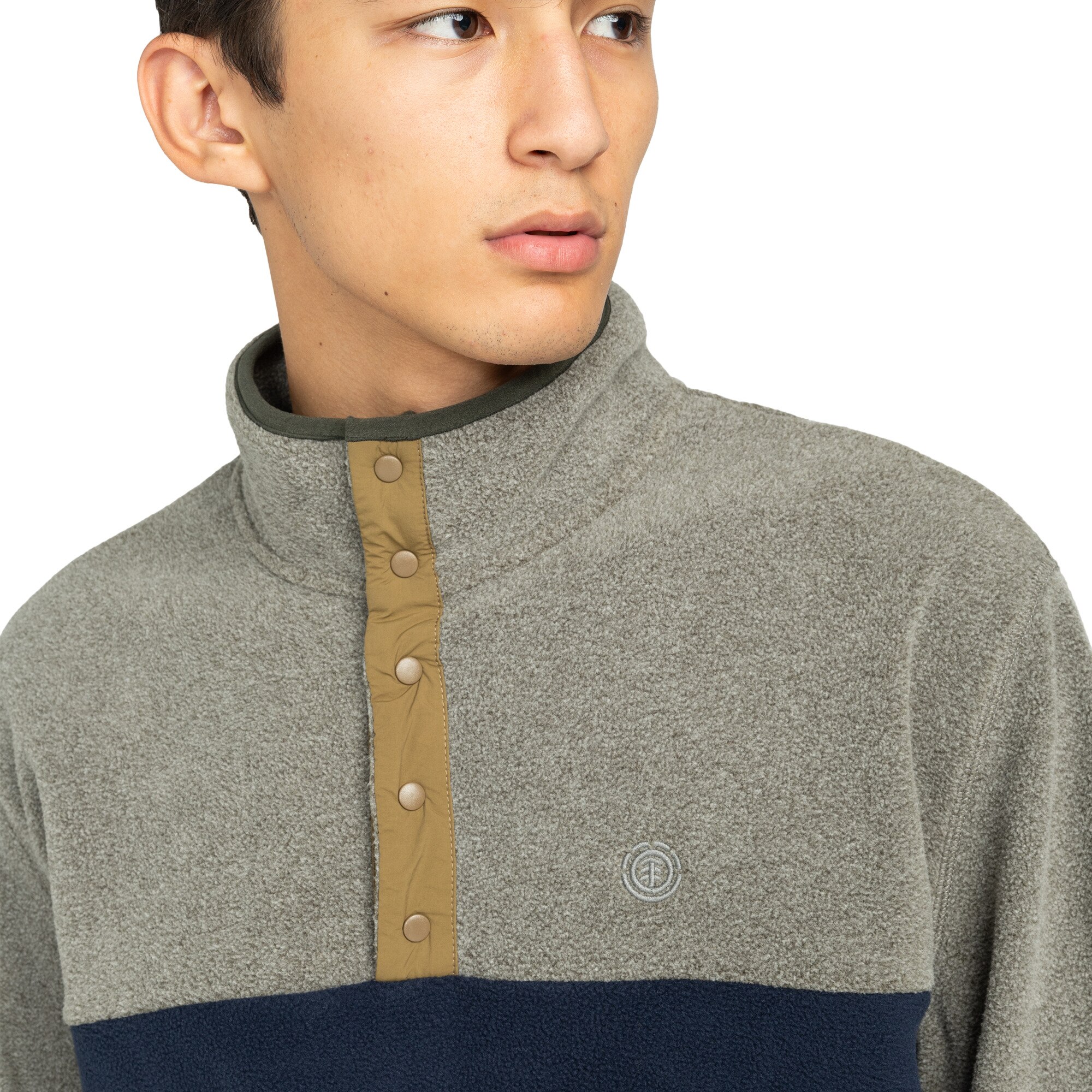 Forro polar de hombre Abenaki Polar Element - Gris / Azul Gris / Azul-4