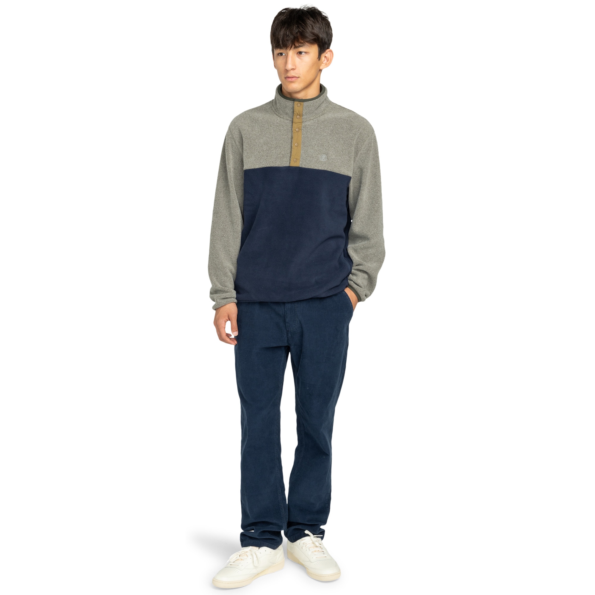 Forro polar de hombre Abenaki Polar Element - Gris / Azul Gris / Azul-5
