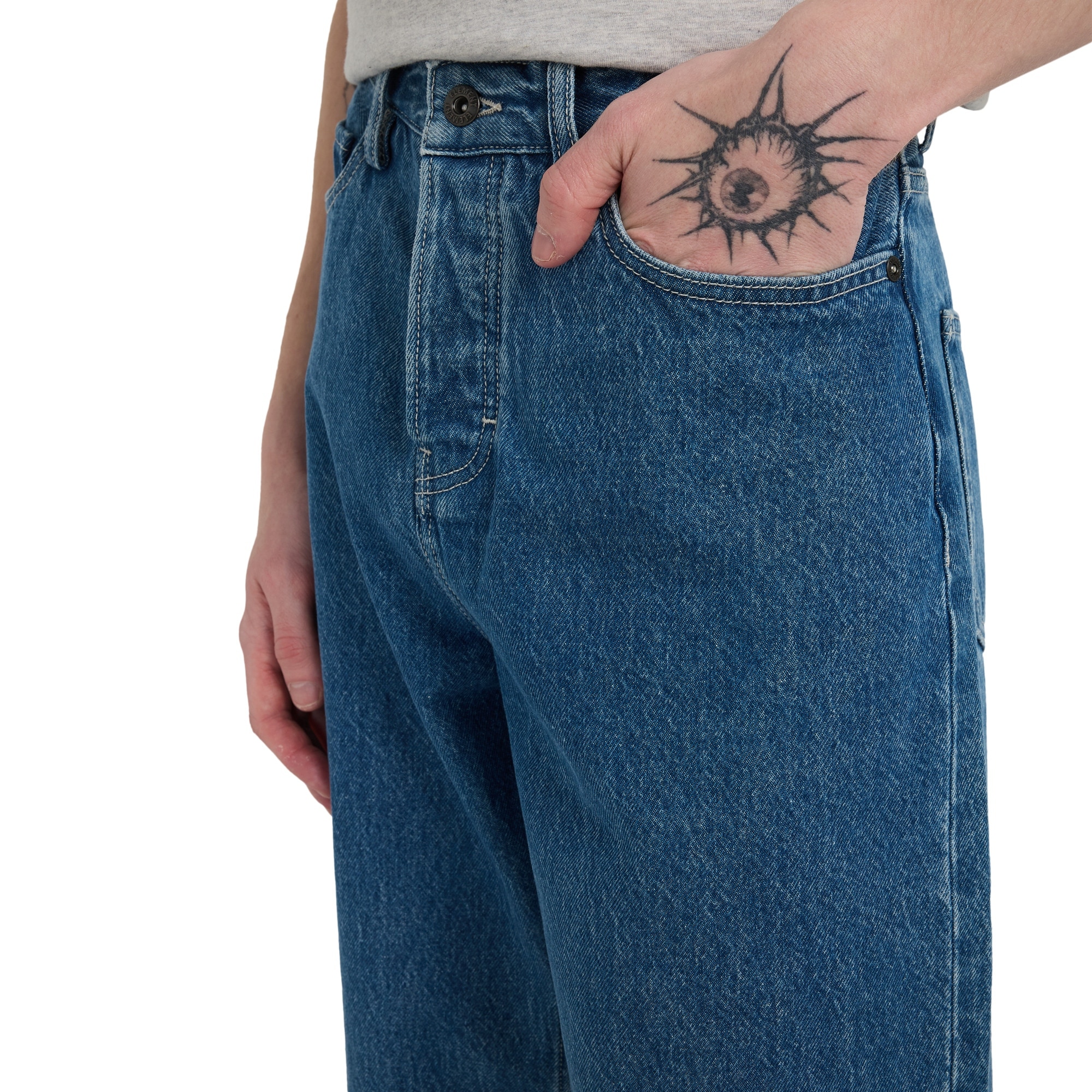 Vaquero de hombre Relax 5 Denim Element - Azul Azul-3