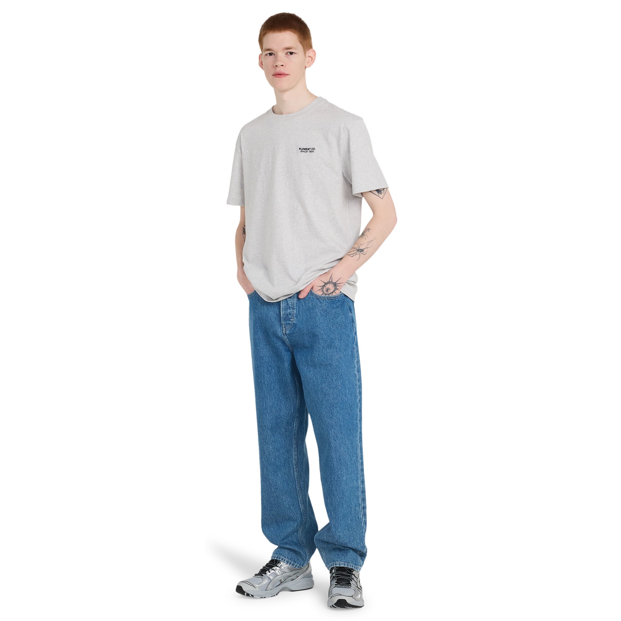 Vaquero de hombre Relax 5 Denim Element - Azul Azul-5