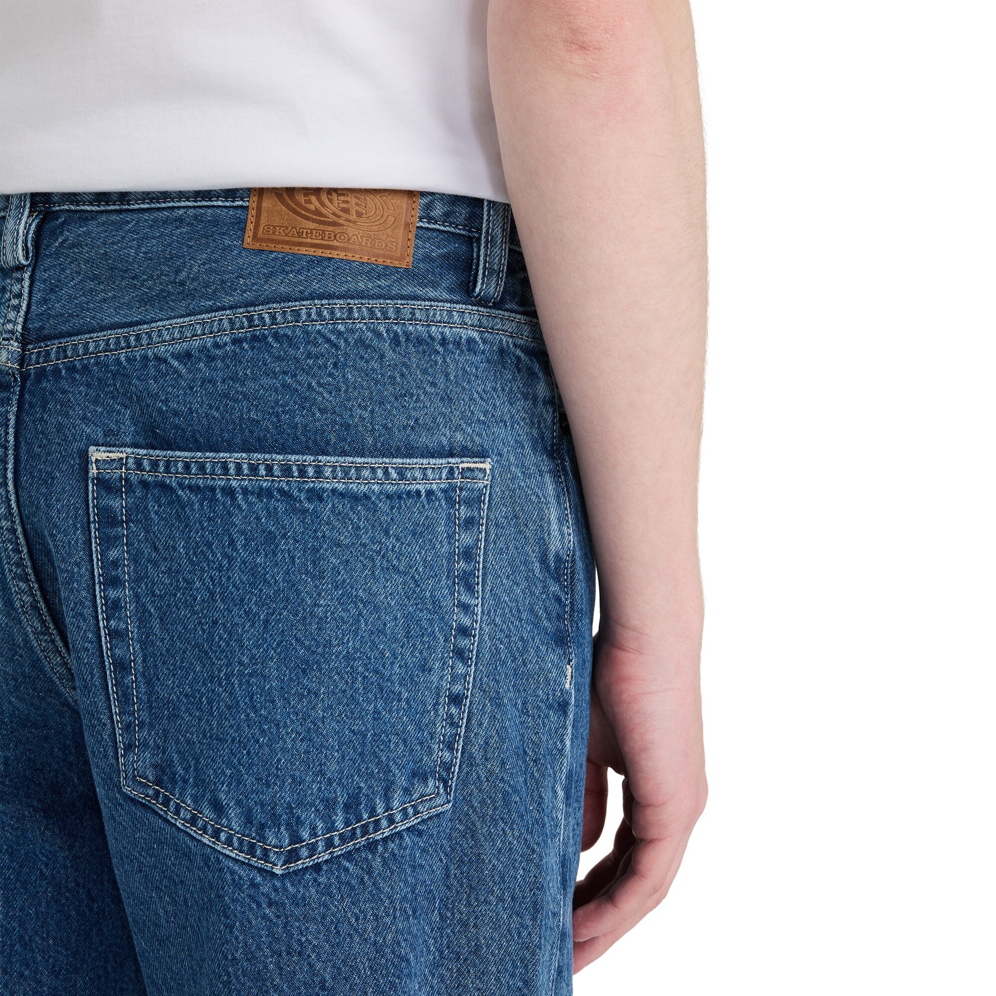 Vaquero de hombre Regular 5 Denim Element - Azul Azul-4