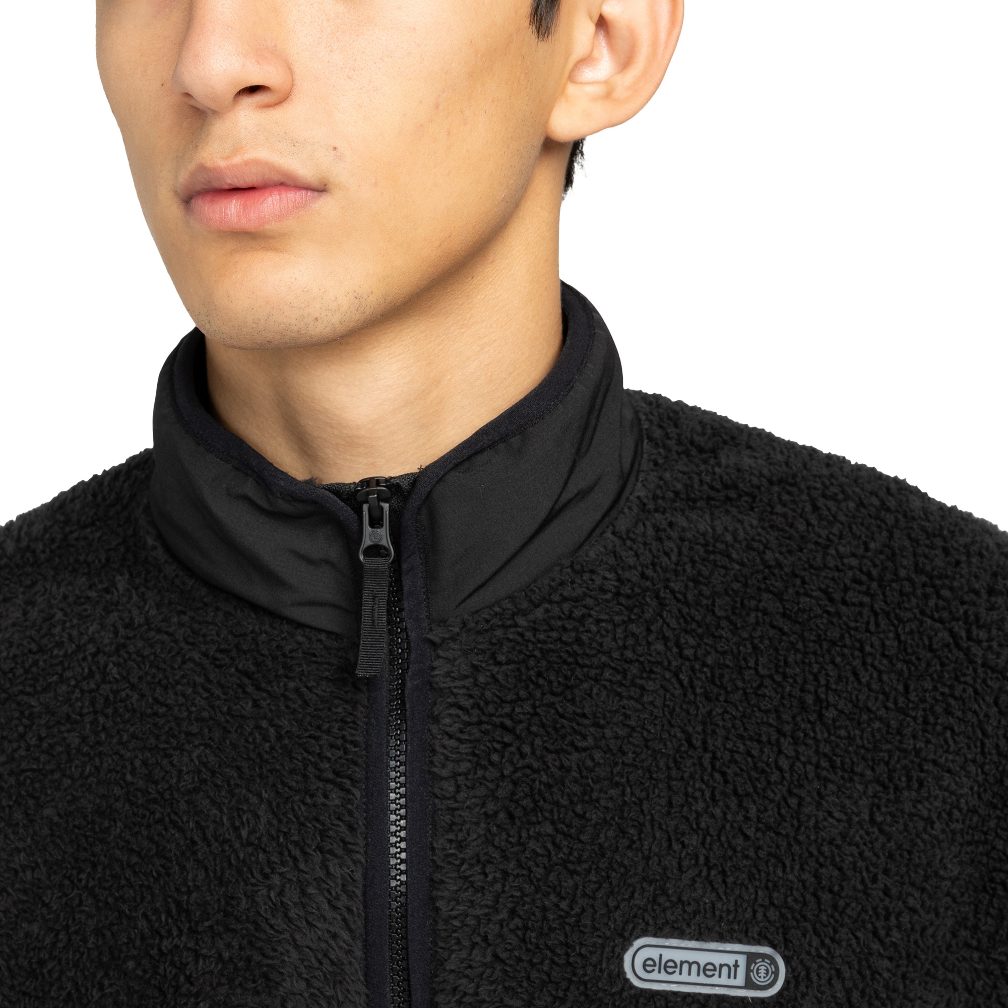Chaqueta de hombre Classic Sherpa Element - Negro Negro-4