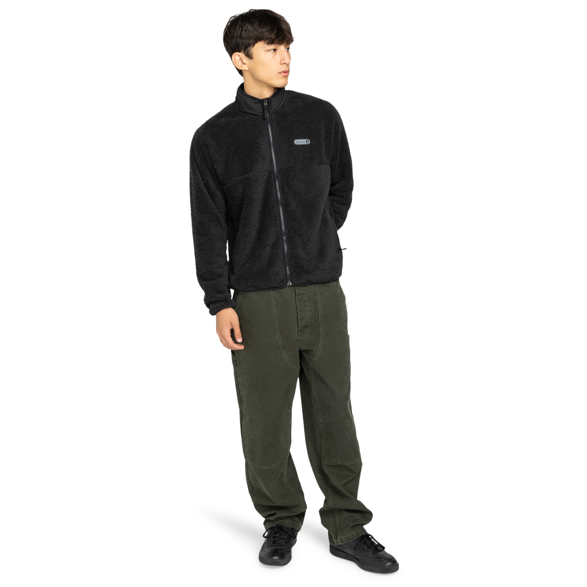 Chaqueta de hombre Classic Sherpa Element - Negro Negro-5