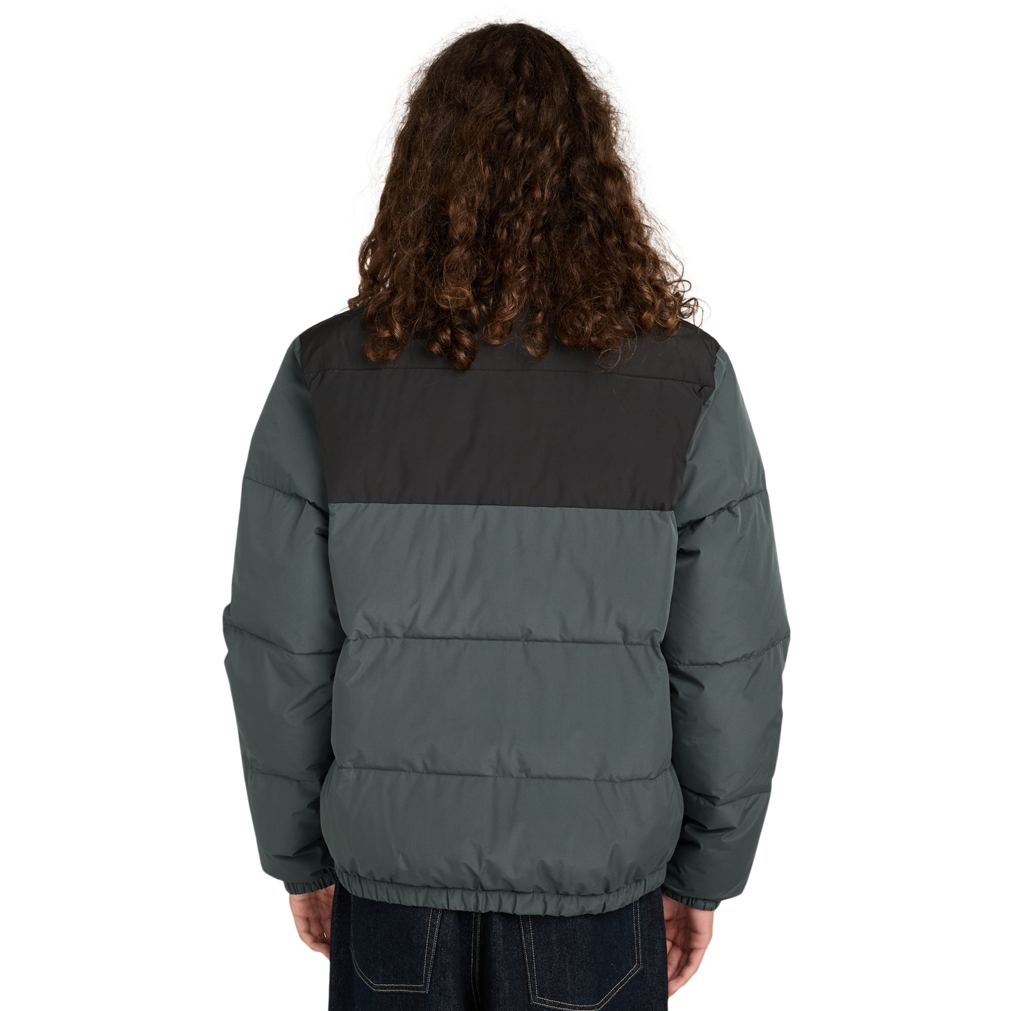 Chaqueta de hombre Classic Puffer Element - Gris / Negro Gris / Negro-2