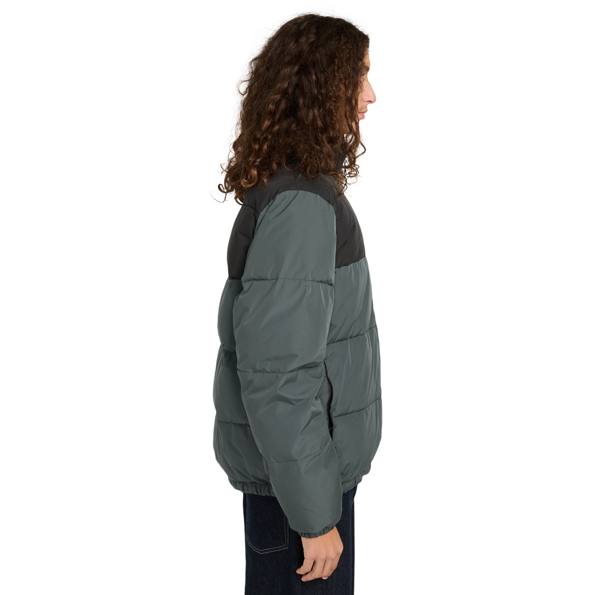 Chaqueta de hombre Classic Puffer Element - Gris / Negro Gris / Negro-3