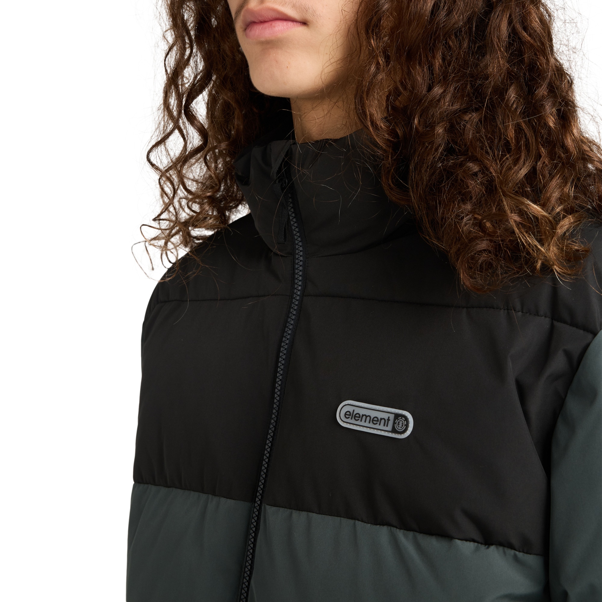 Chaqueta de hombre Classic Puffer Element - Gris / Negro Gris / Negro-4