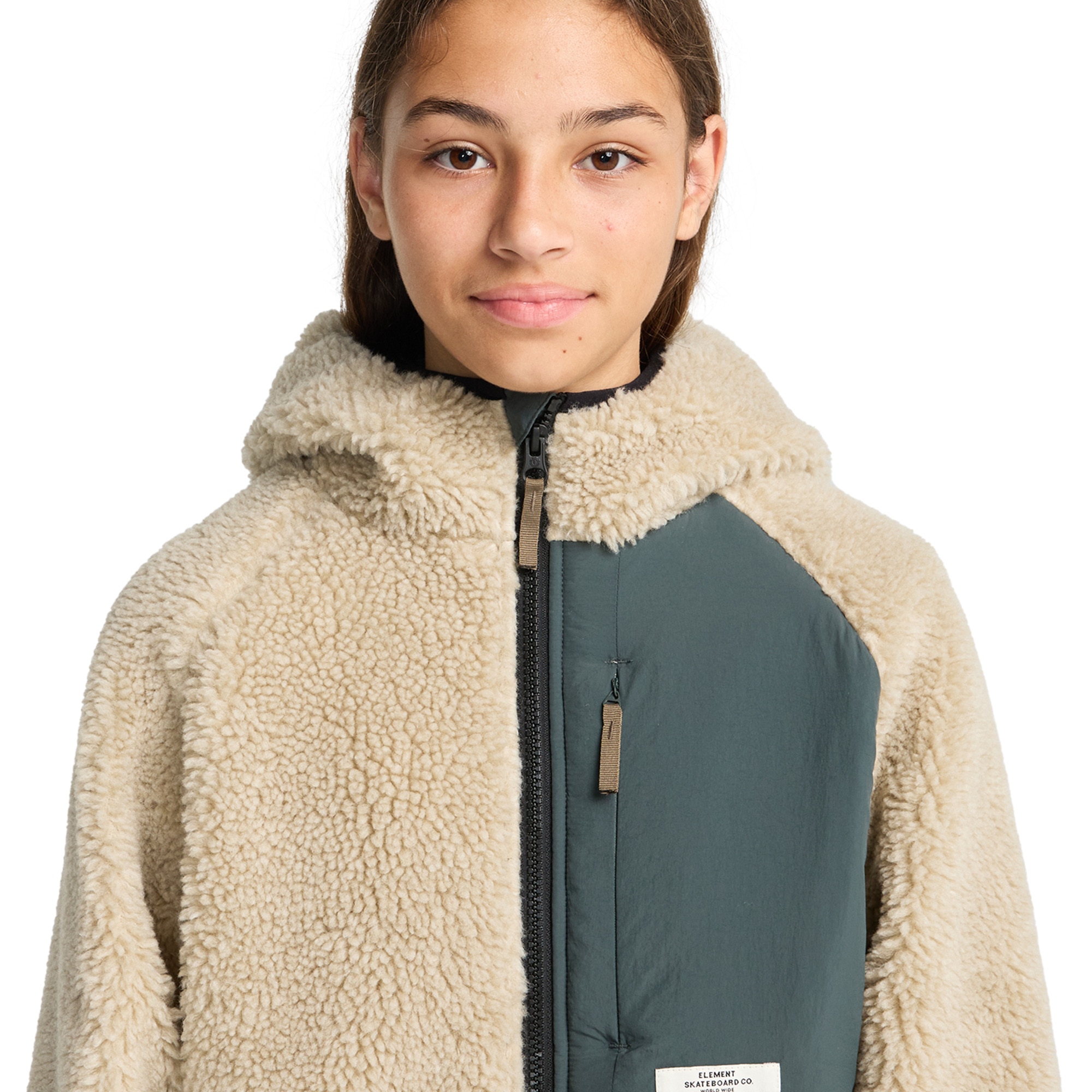 Imagen 4 de Chaqueta de niños Wolfe Sherpa Y Element - Natural Natural