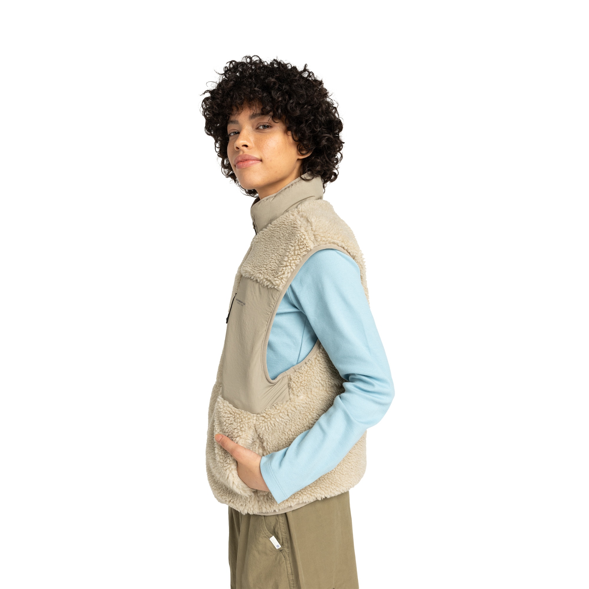 Imagen 3 de Chaleco de sherpa de mujer Lake Sherpa W Element - Natural Natural