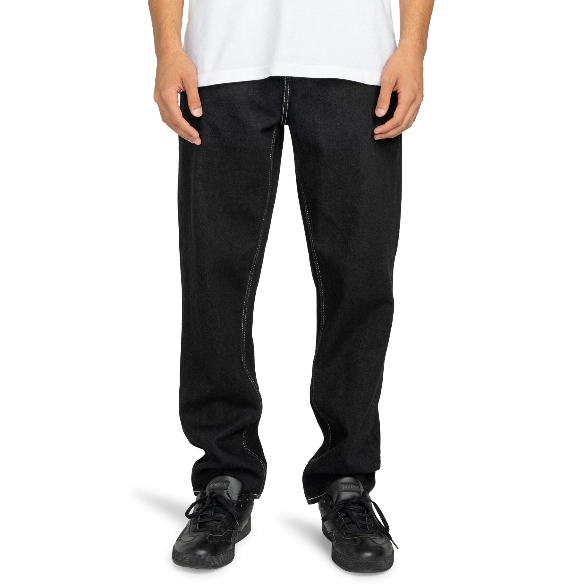 Vaquero de hombre Regular 5 Denim Element - Negro Negro-1