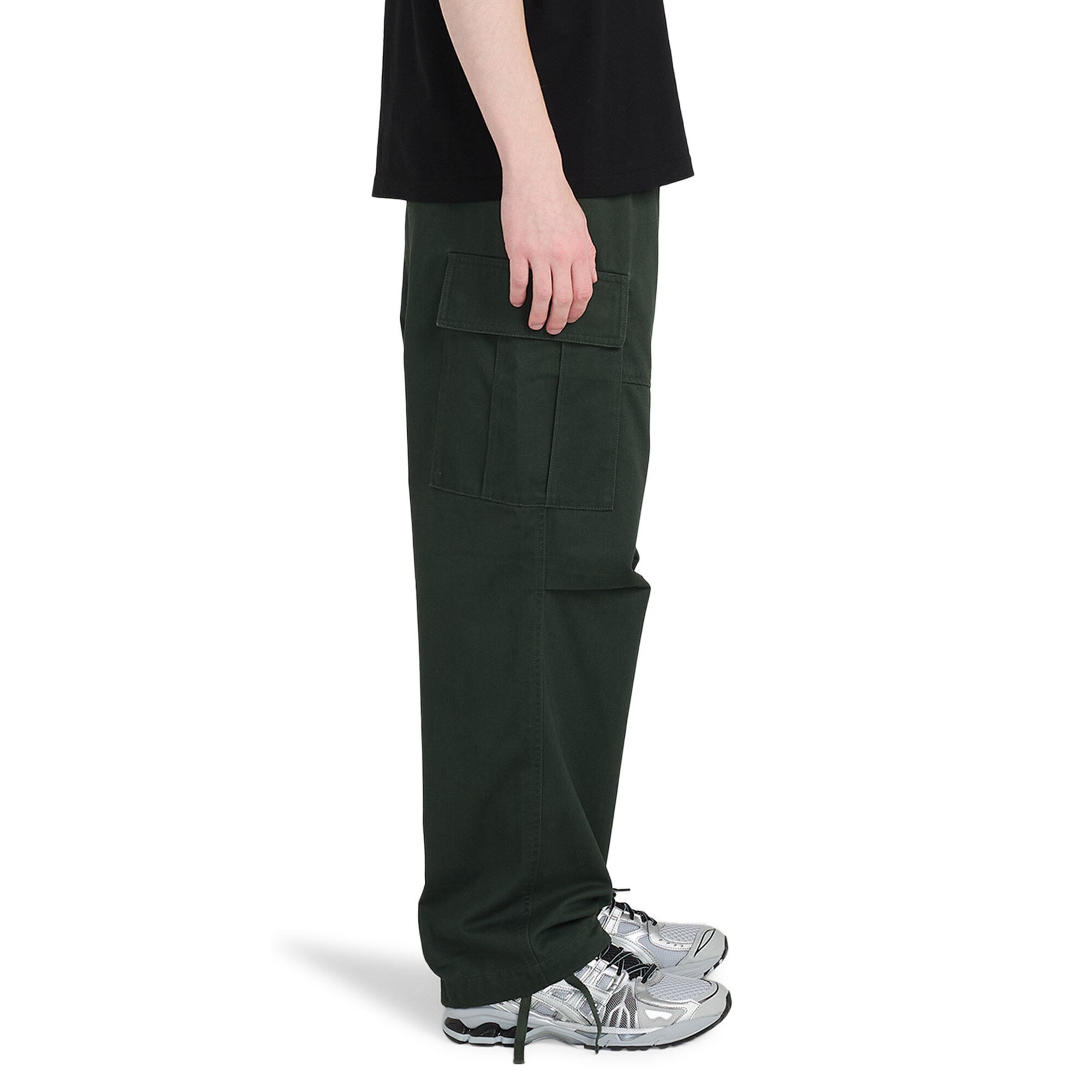 Pantalón de hombre Big Cargo Element - Verde oscuro Verde oscuro-3