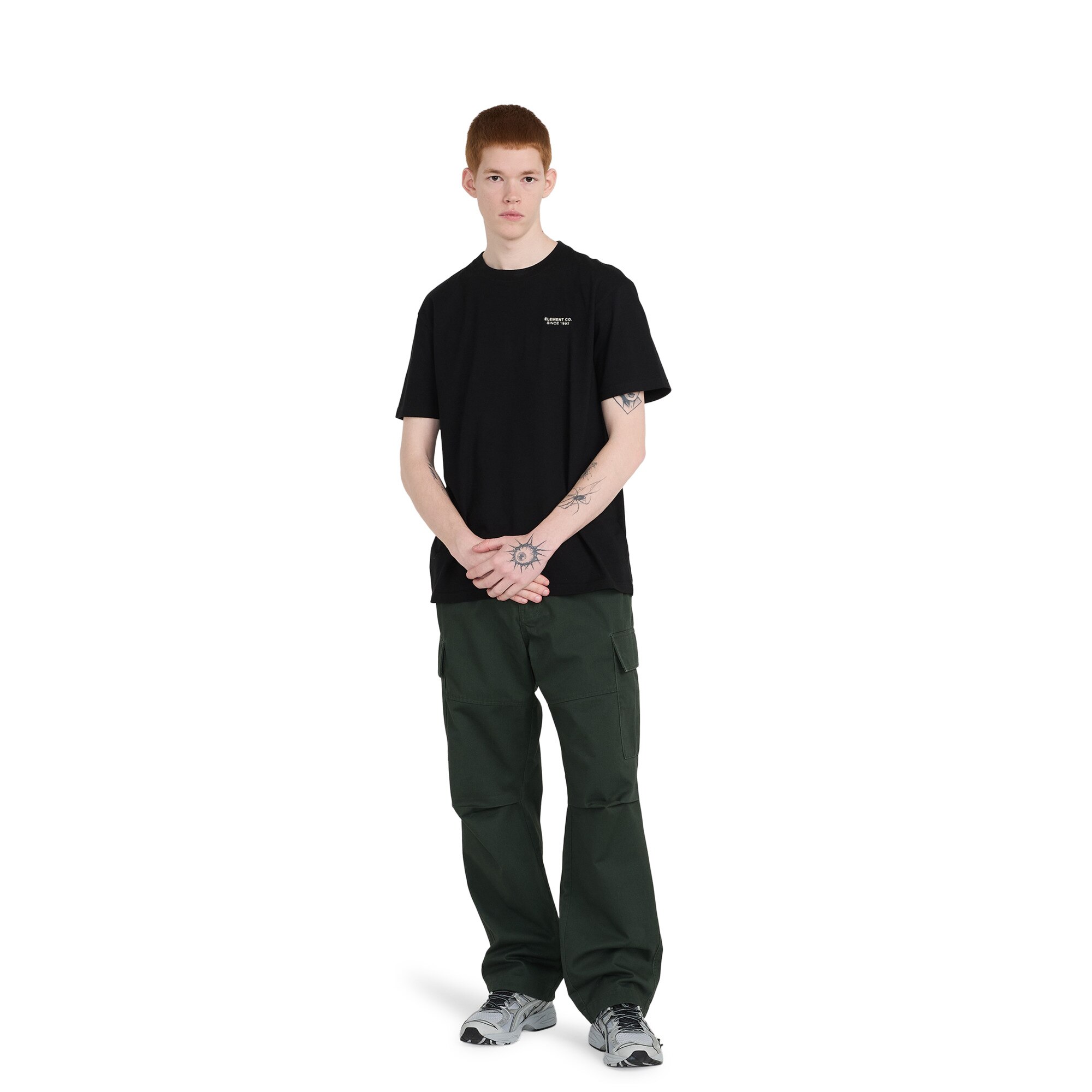 Pantalón de hombre Big Cargo Element - Verde oscuro Verde oscuro-5