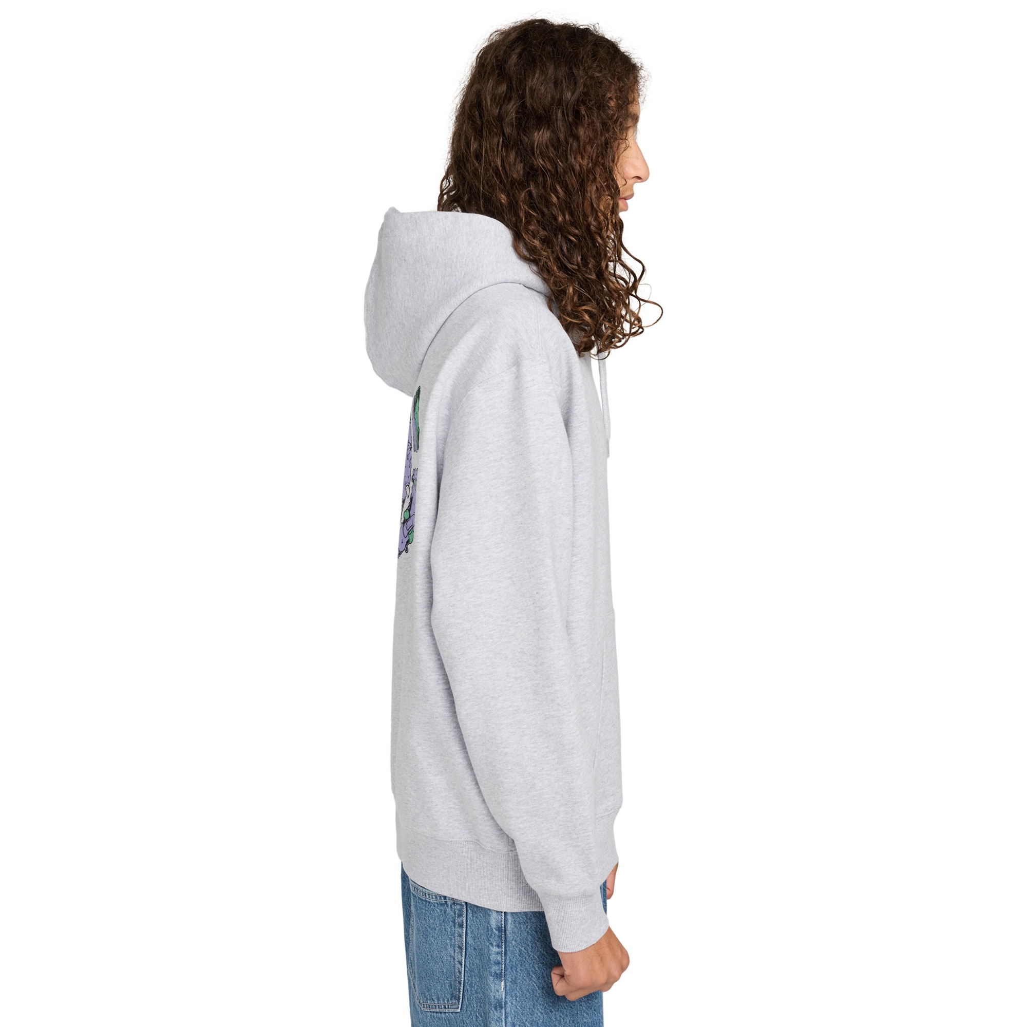 Imagen 2 de Sudadera de hombre Bad Doggie Po Element - Gris Gris