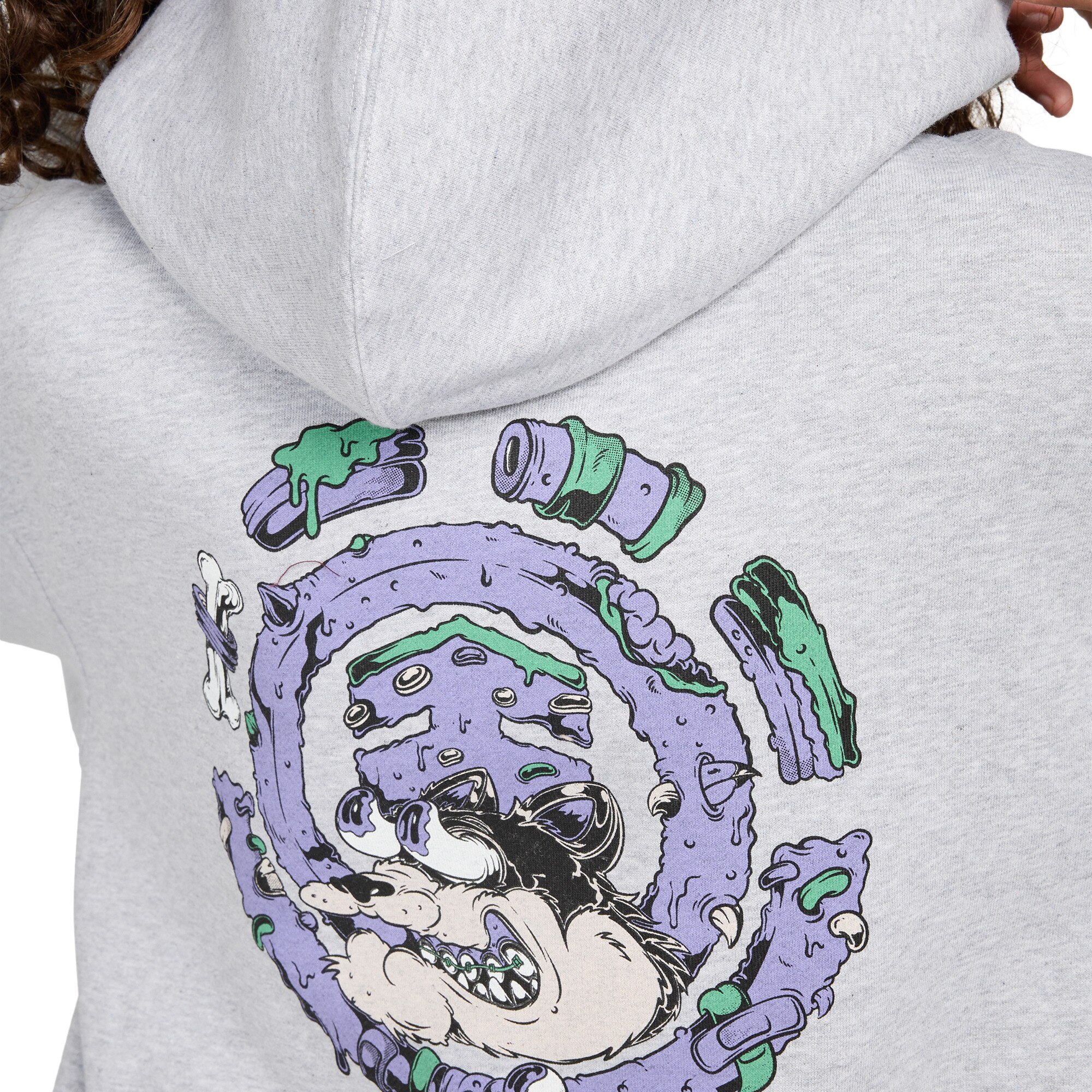 Imagen 4 de Sudadera de hombre Bad Doggie Po Element - Gris Gris