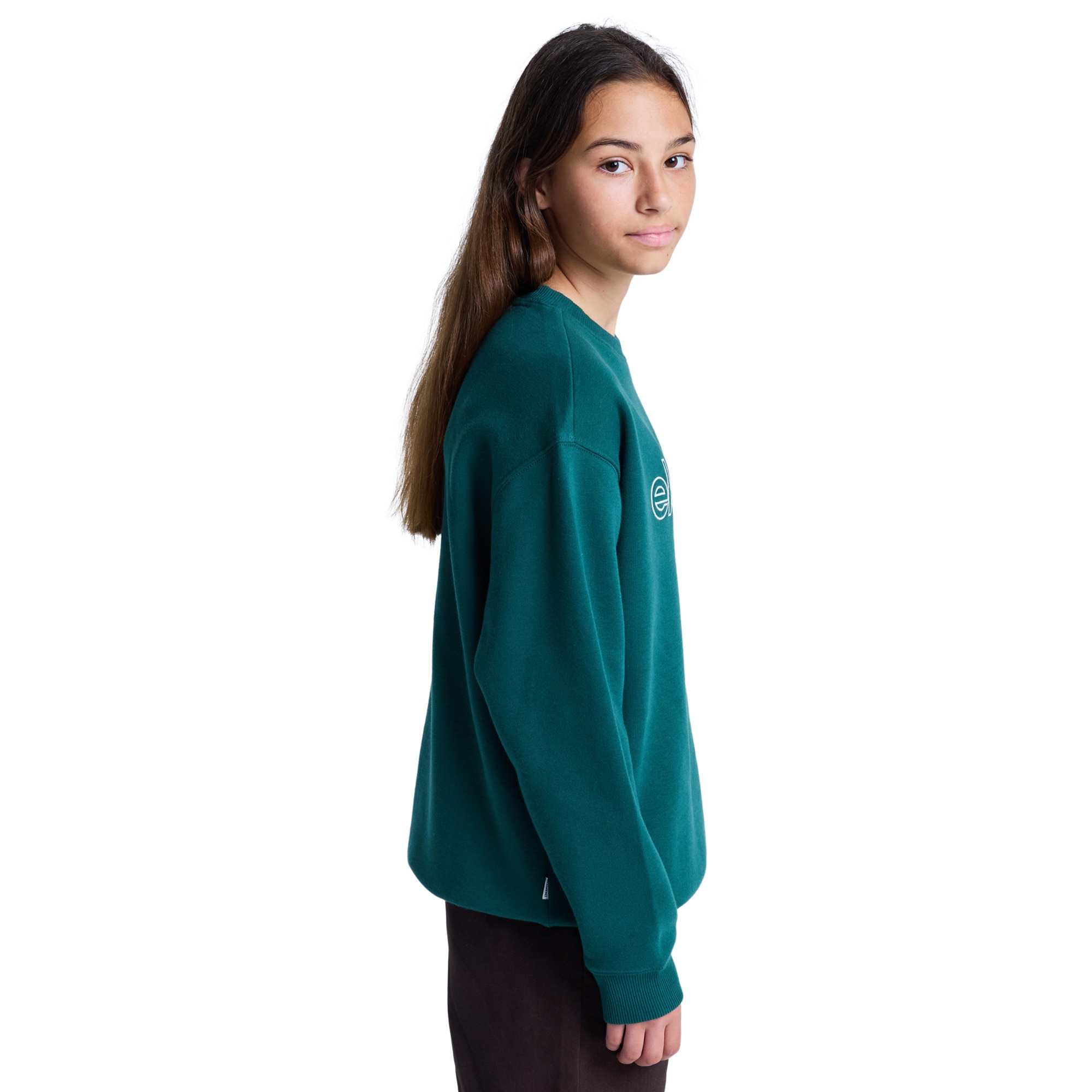 Sudadera de niños Central Lowcase Cr Y Element - Verde Verde-3