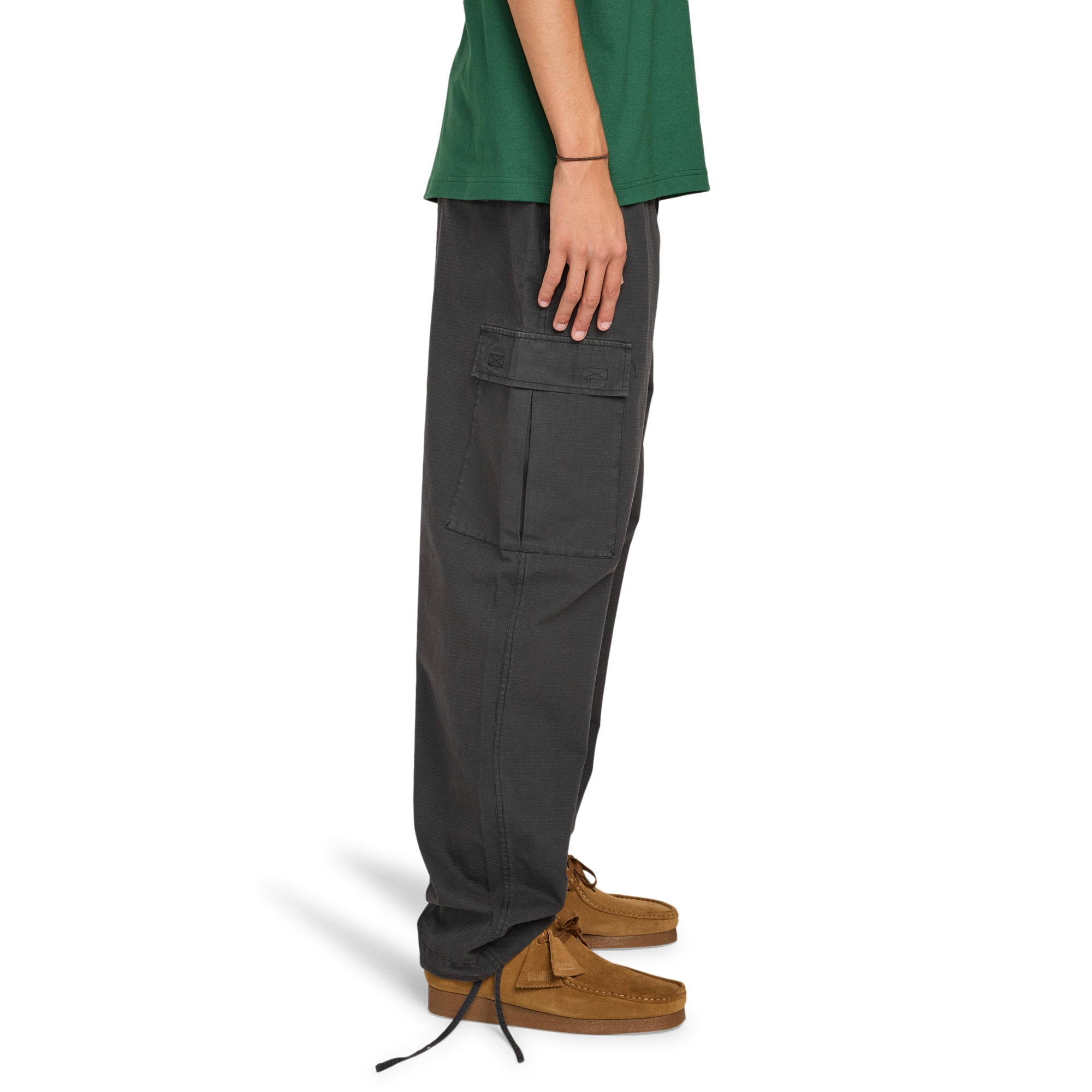 Pantalón de hombre Relax Cargo Element - Negro Negro-3