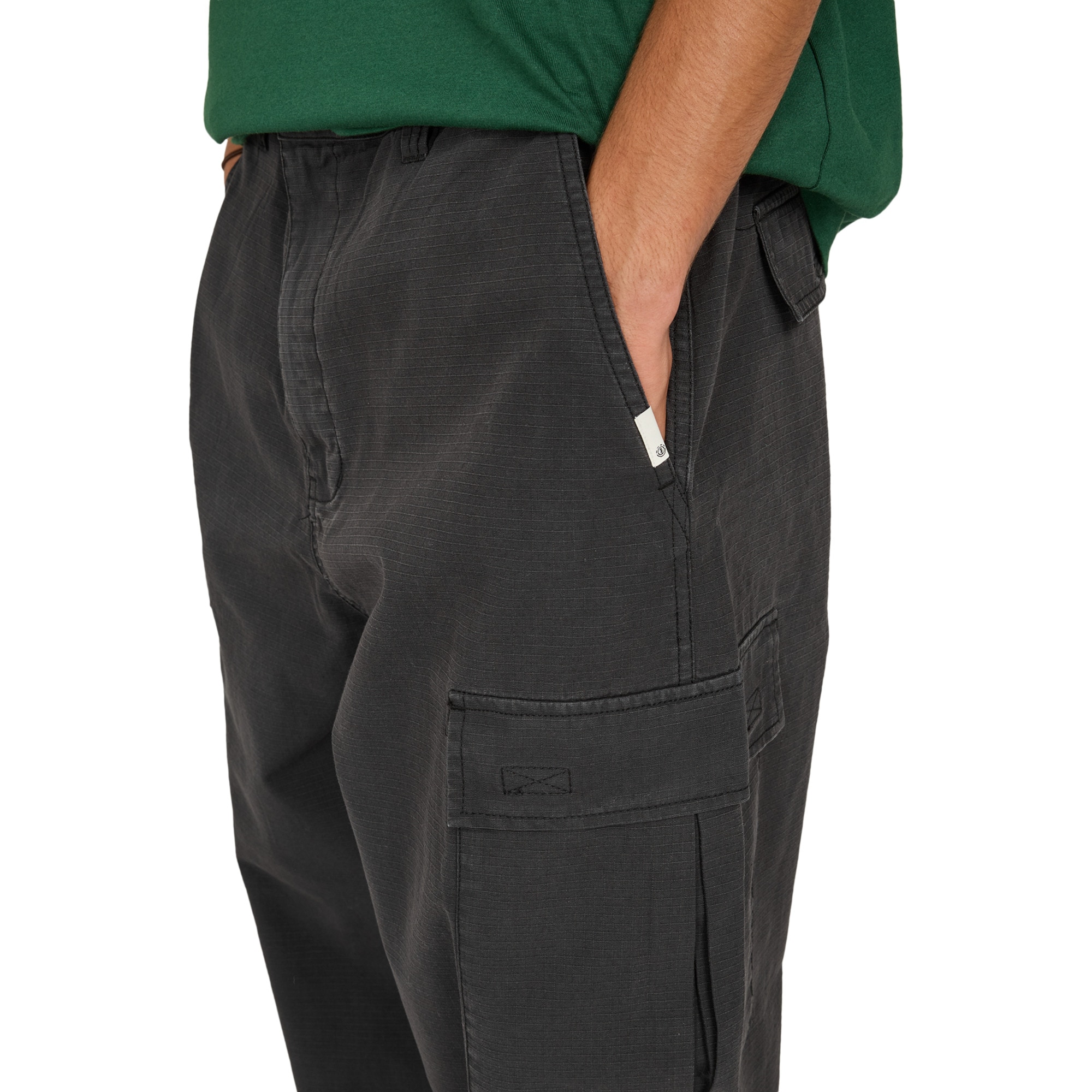 Pantalón de hombre Relax Cargo Element - Negro Negro-4