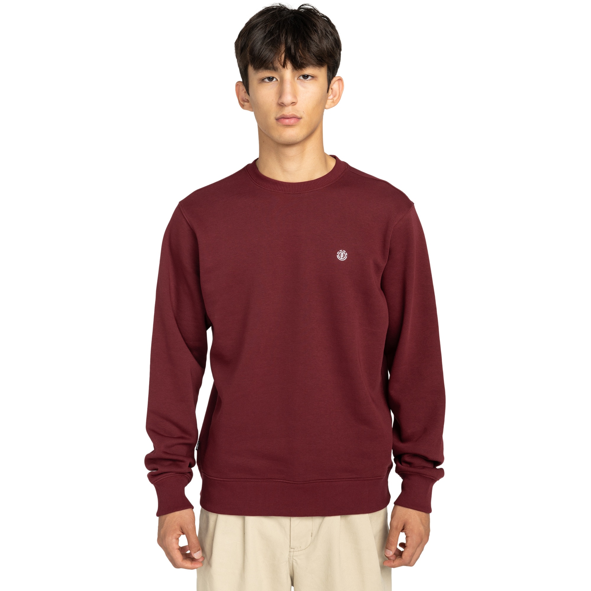Sudadera de hombre Icon Embroidery Cr Element - Burdeos Burdeos-1