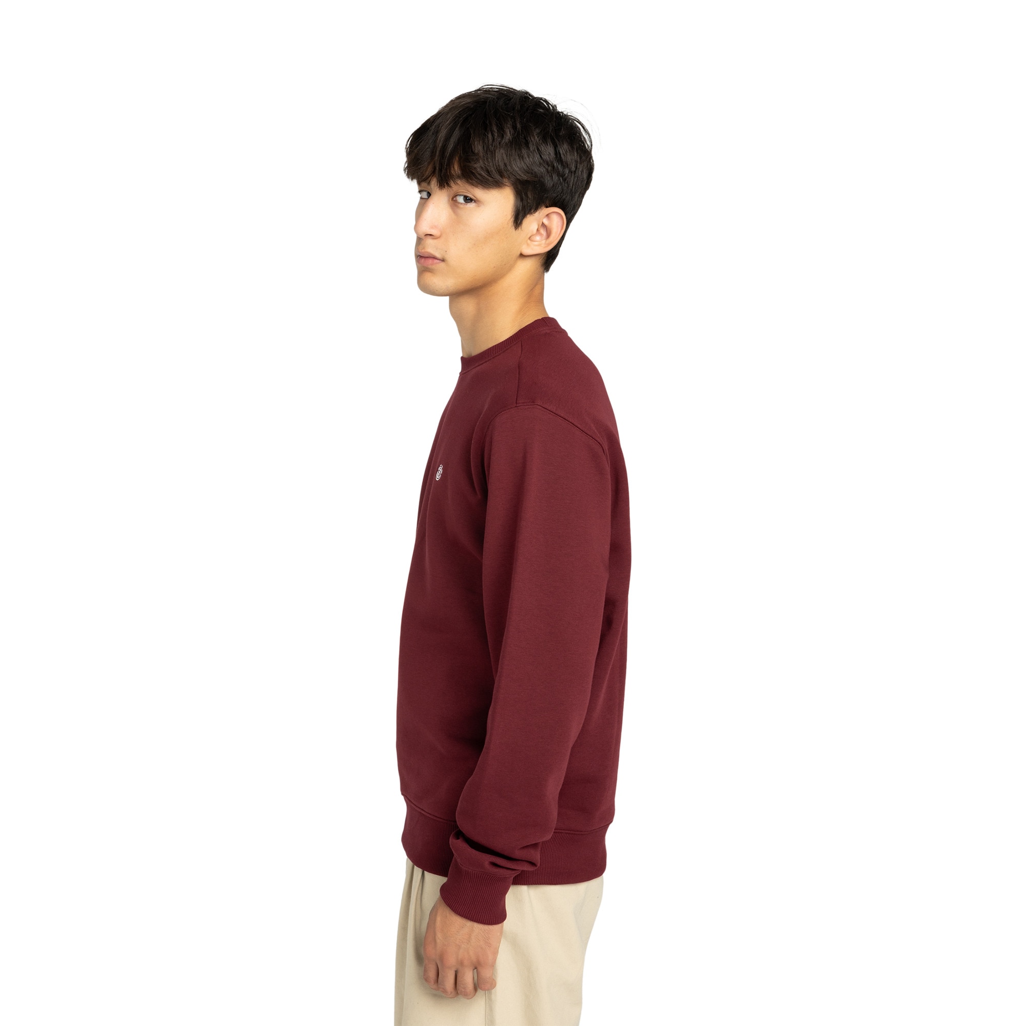 Sudadera de hombre Icon Embroidery Cr Element - Burdeos Burdeos-3