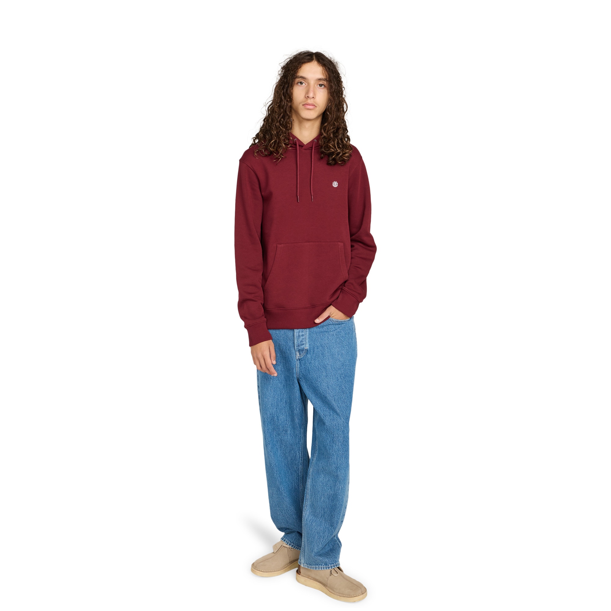 Sudadera de hombre Icon Embroidery Po Element - Rojo Rojo-5